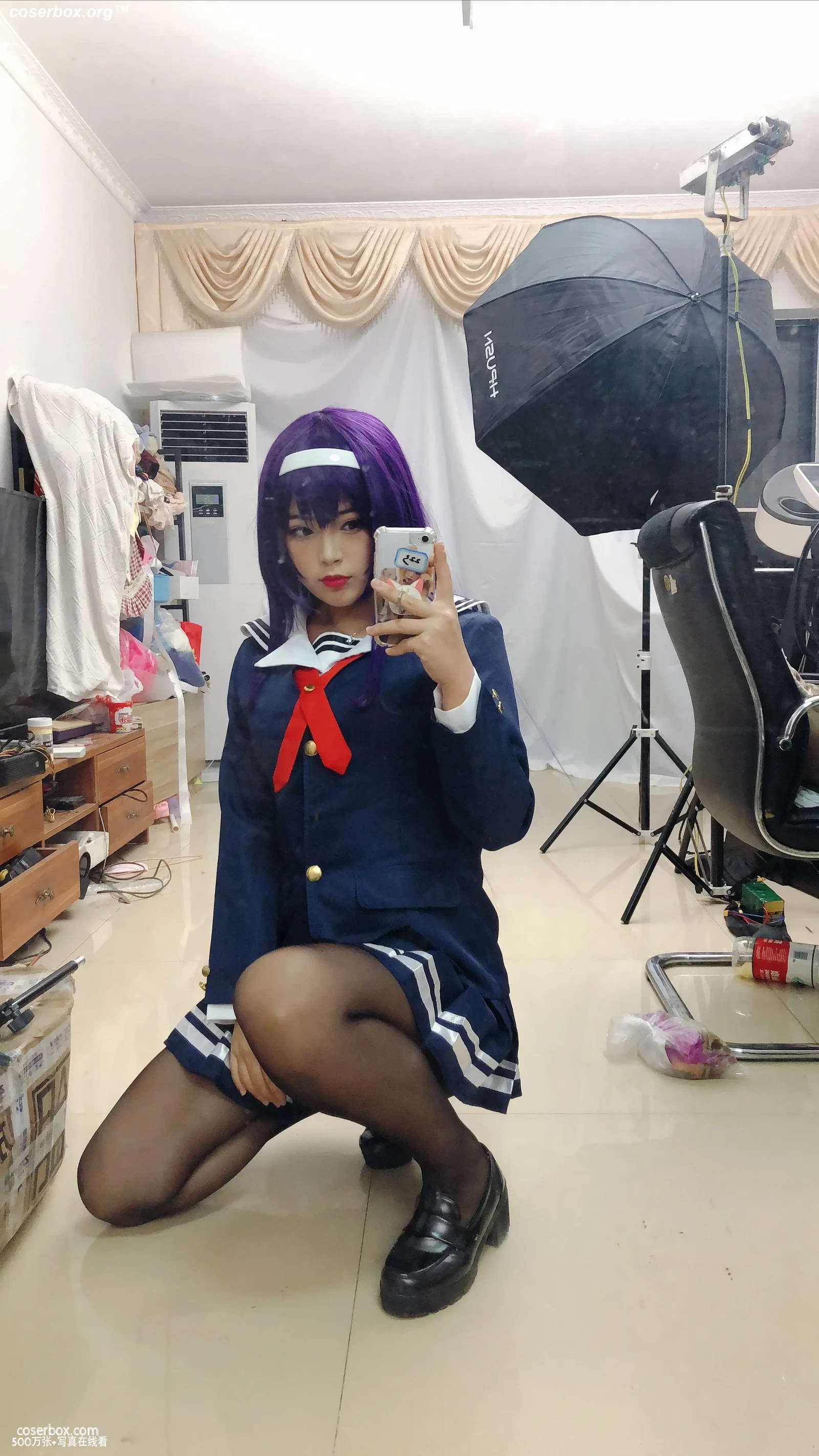 白烨 NO.019 学姐校服自拍 - 在线看可下载原图