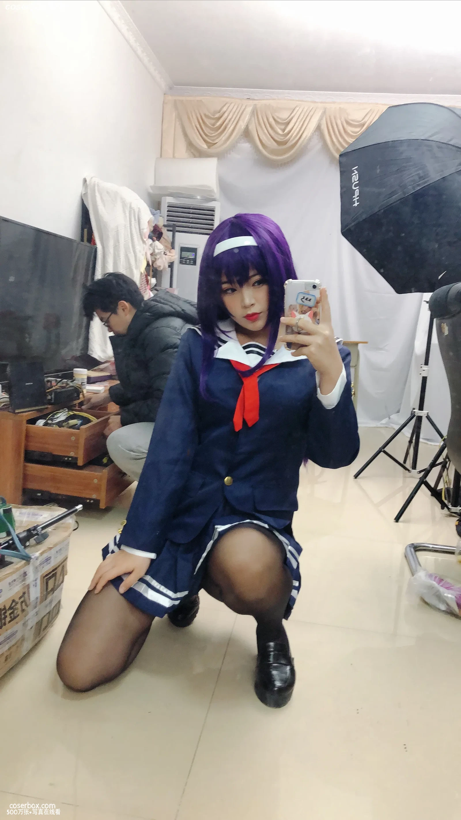 白烨 NO.019 学姐校服自拍 - 在线看可下载原图