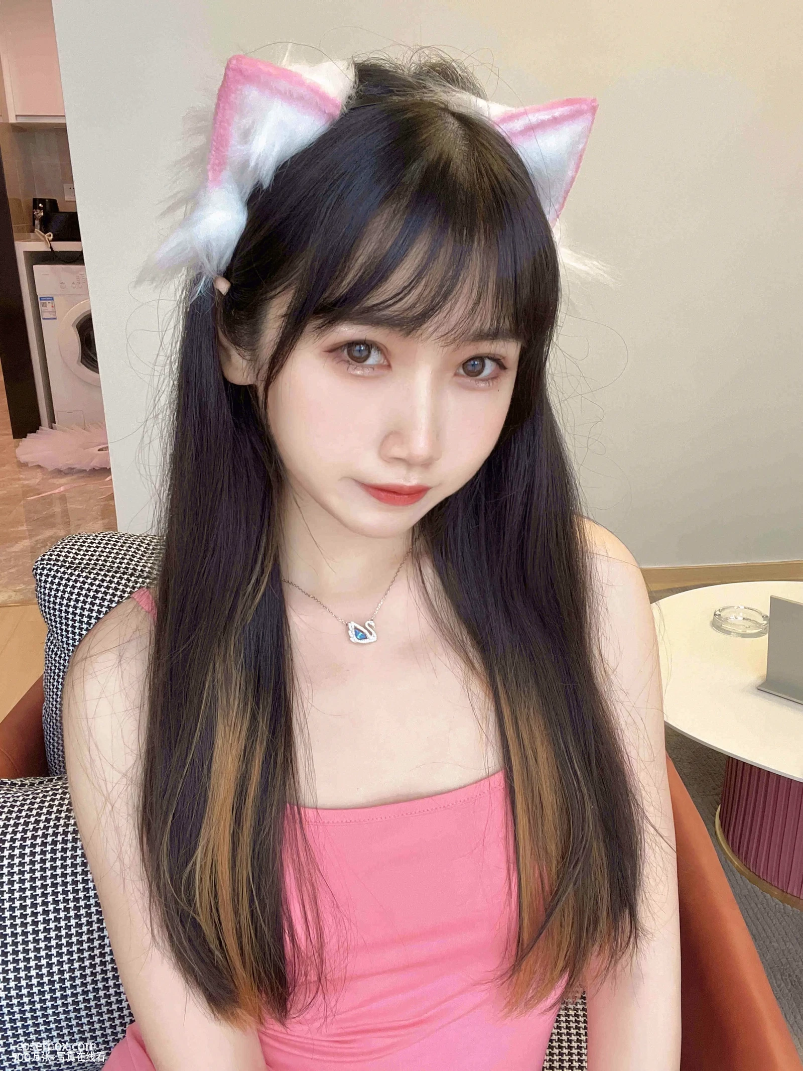 不呆猫 NO.035 浴室粉色激凸人妻 - 在线看可下载原图