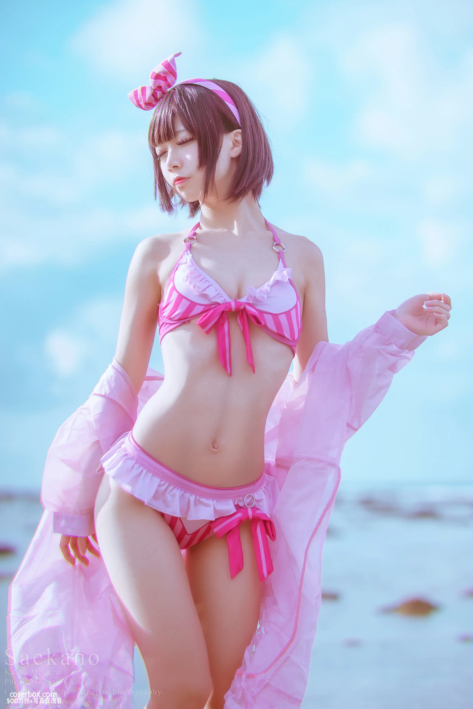 沖田凜花Rinka NO.018 加藤恵 水着ver. (冴えない彼女の育てかた) - 在线看可下载原图
