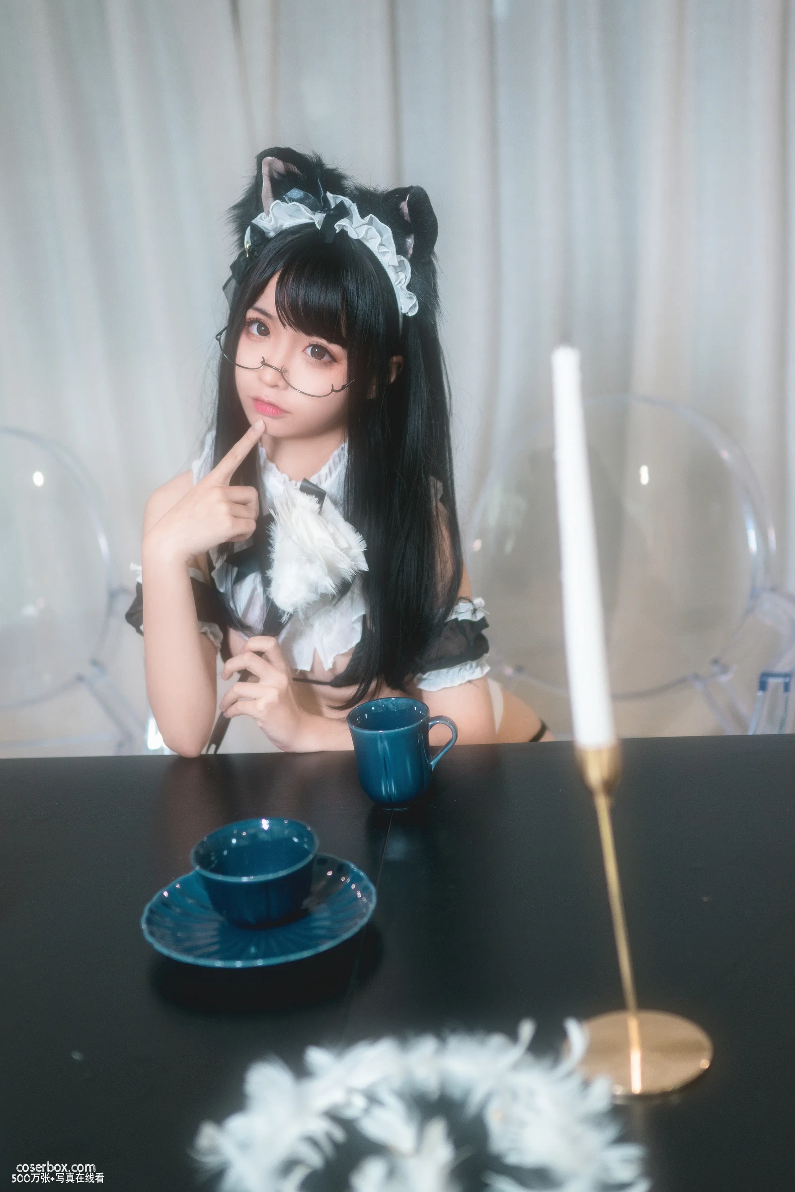 蠢沫沫 NO.028 猫耳女仆 - 在线看可下载原图