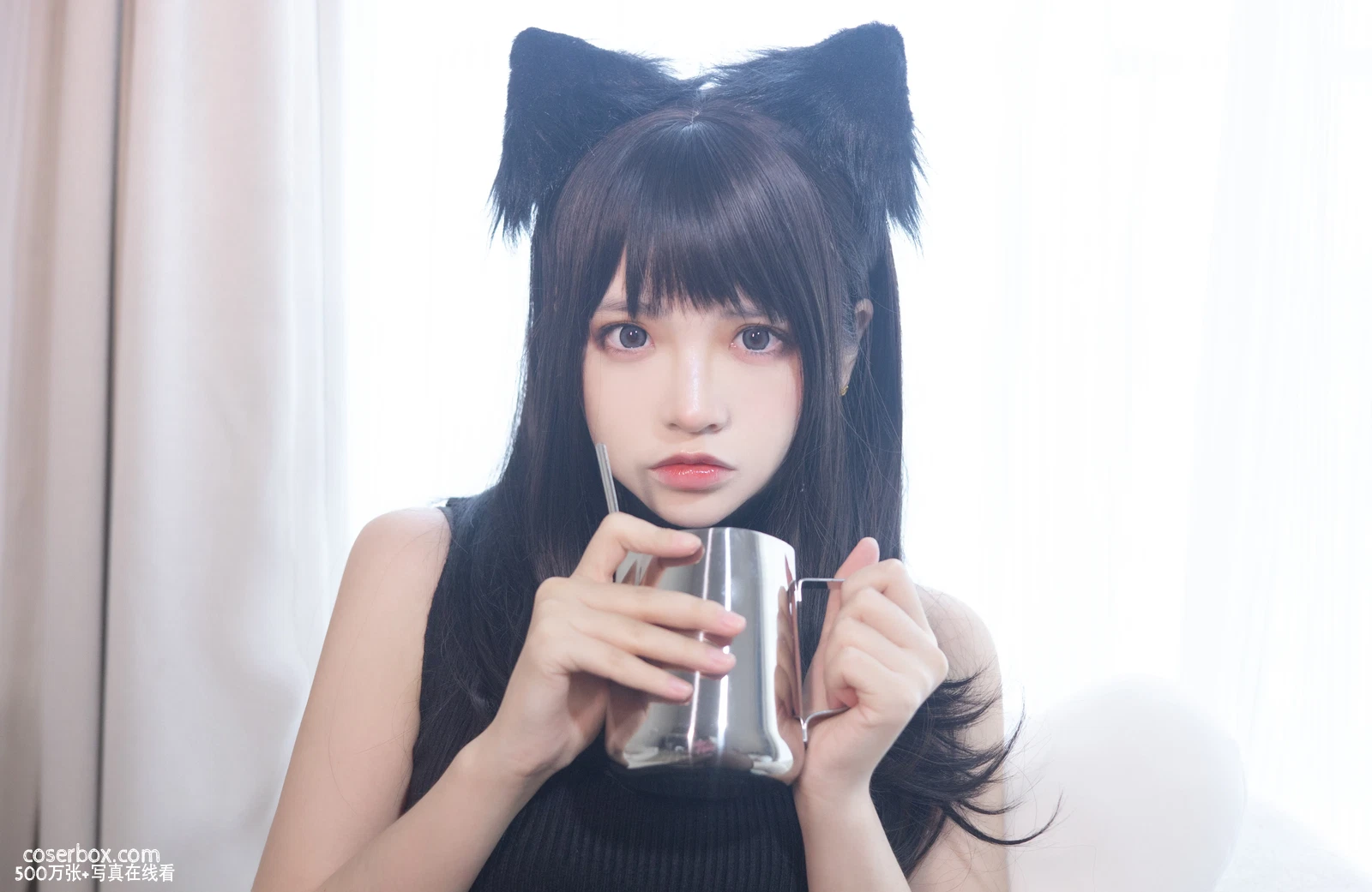 疯猫SS NO.120 黑毛衣少女 - 在线看可下载原图