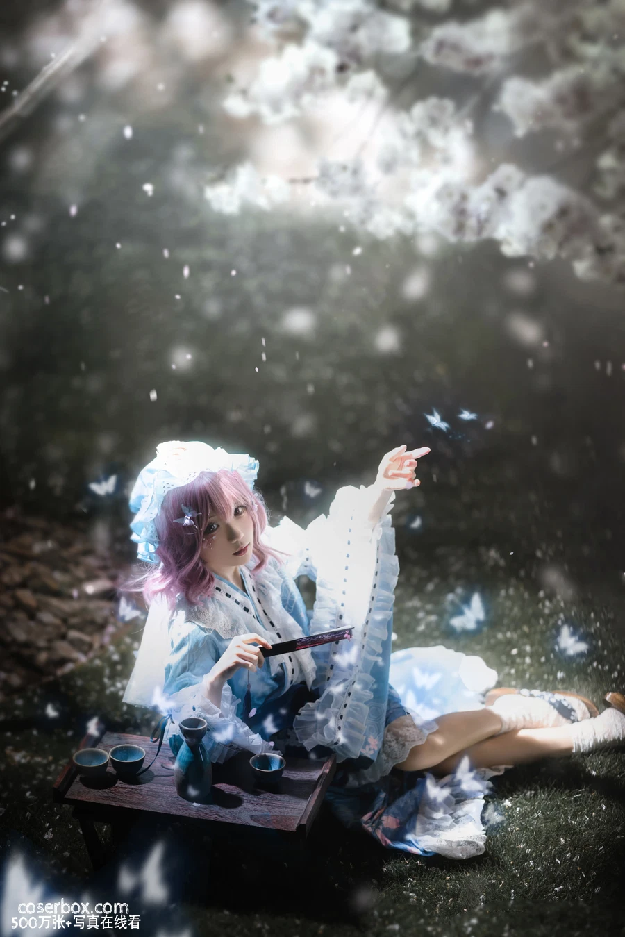 花柒Hana NO.017 星雨幽幽子 - 在线看可下载原图