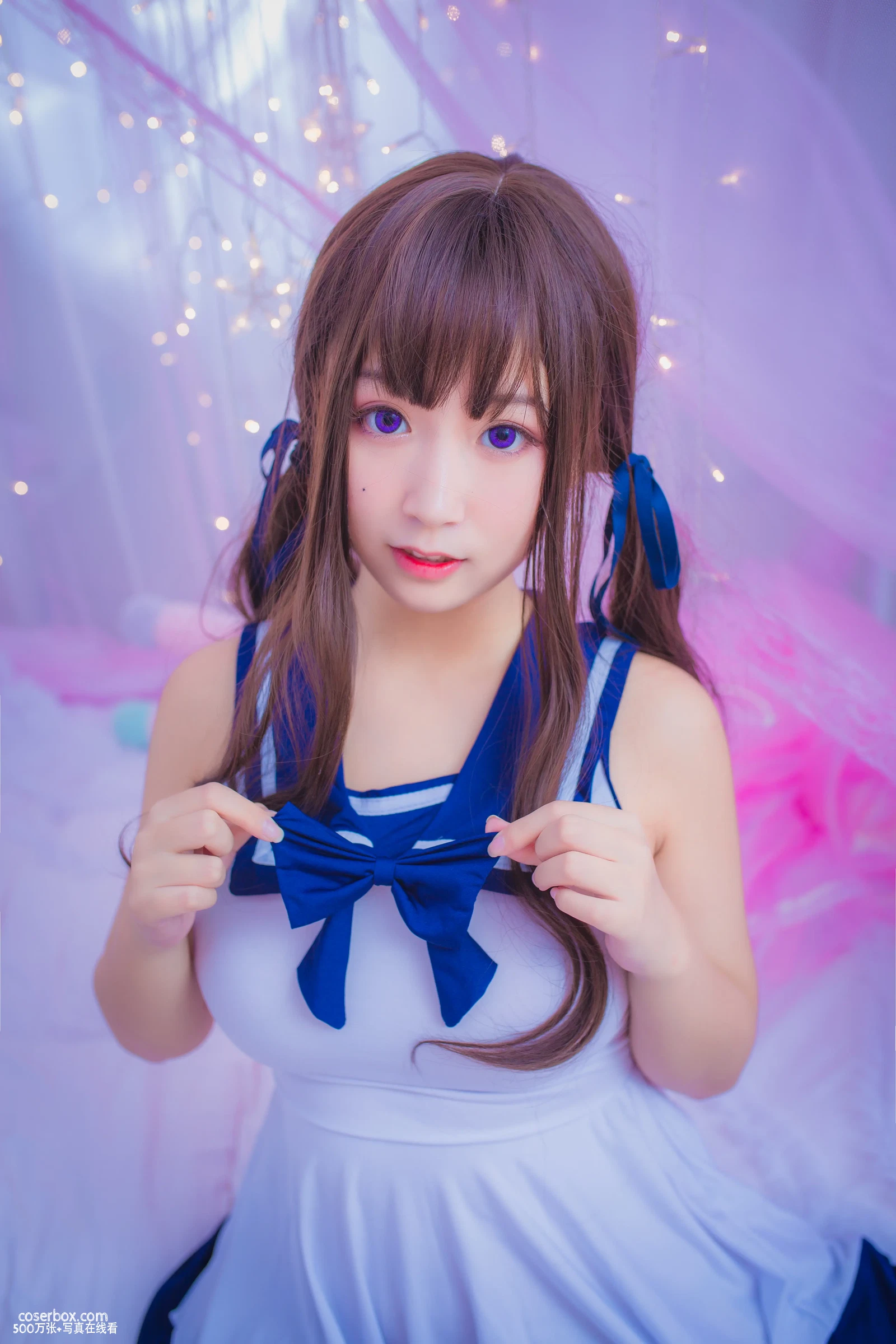 猫九酱Sakura 022 连衣水手服 - 在线看可下载原图