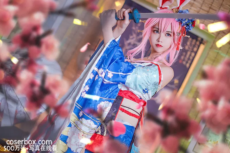 鳗鱼霏儿 NO.079 八重樱花魁[12P-202MB]