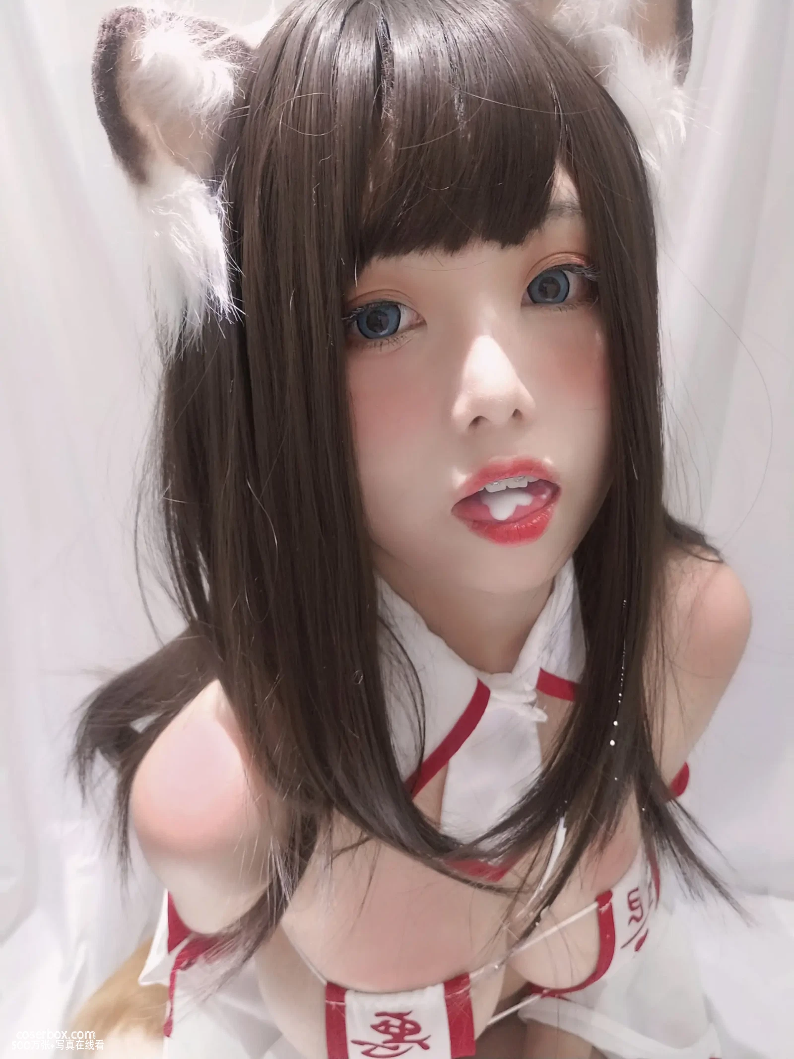 蜜汁猫裘 NO.033 巫女小狐狸 [22P-41MB] - 在线看可下载原图