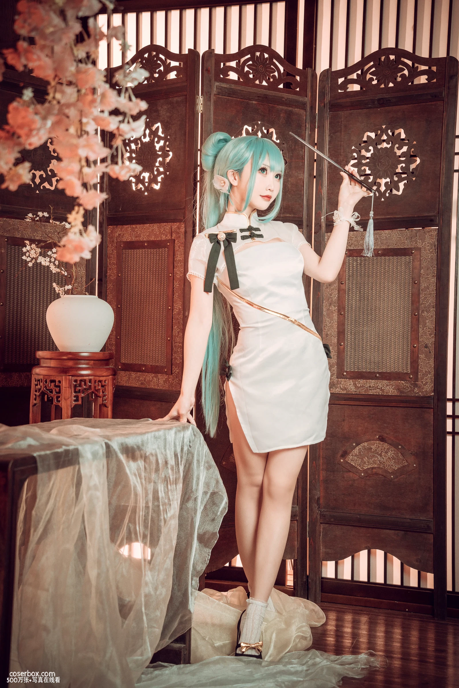 面饼仙儿 NO.015 初音旗袍 - 在线看可下载原图