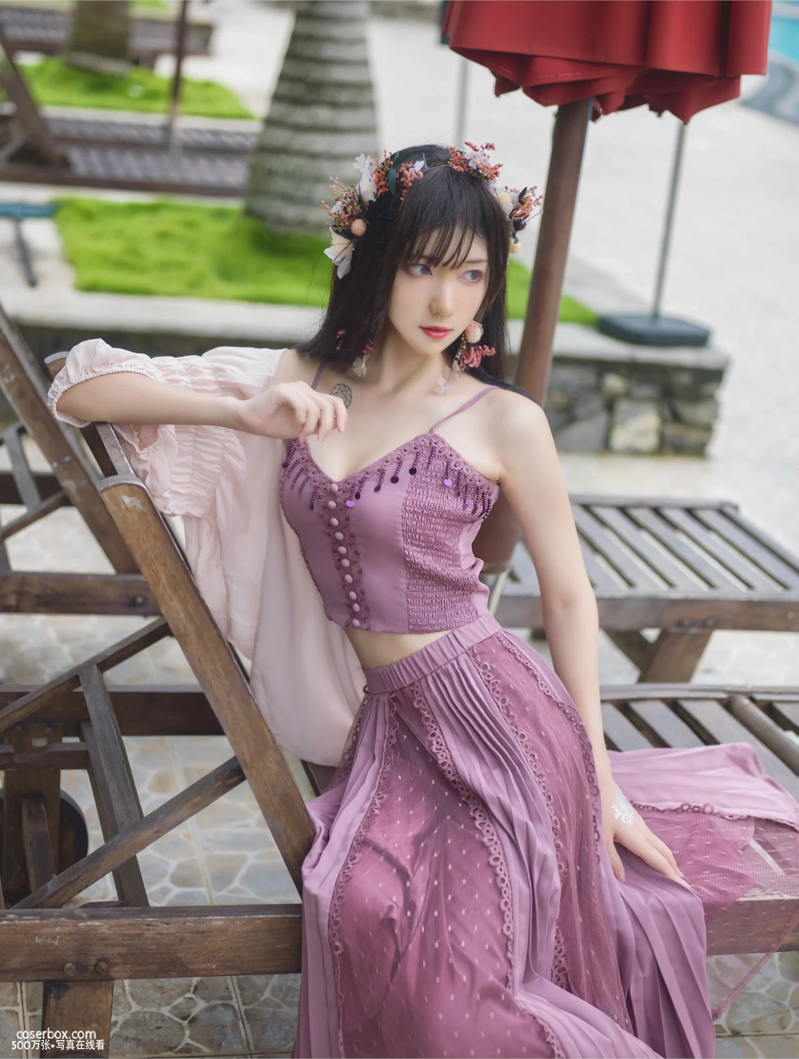 南桃Momoko NO.67 日常 紫 - 在线看可下载原图