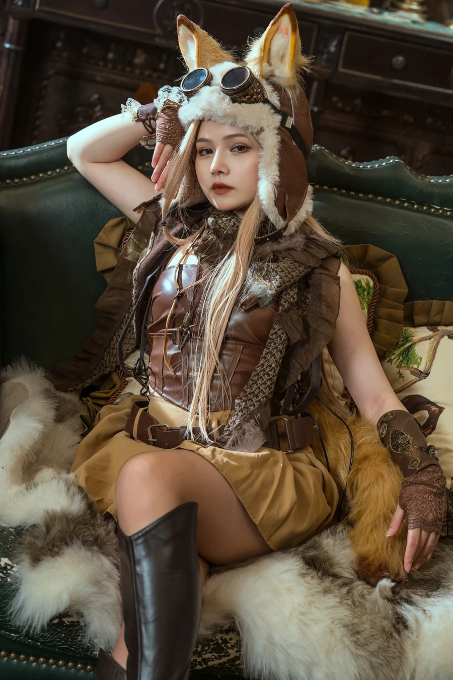 七月喵子 NO.33 幻想兽娘集月食 波克塔耶子 - 在线看可下载原图