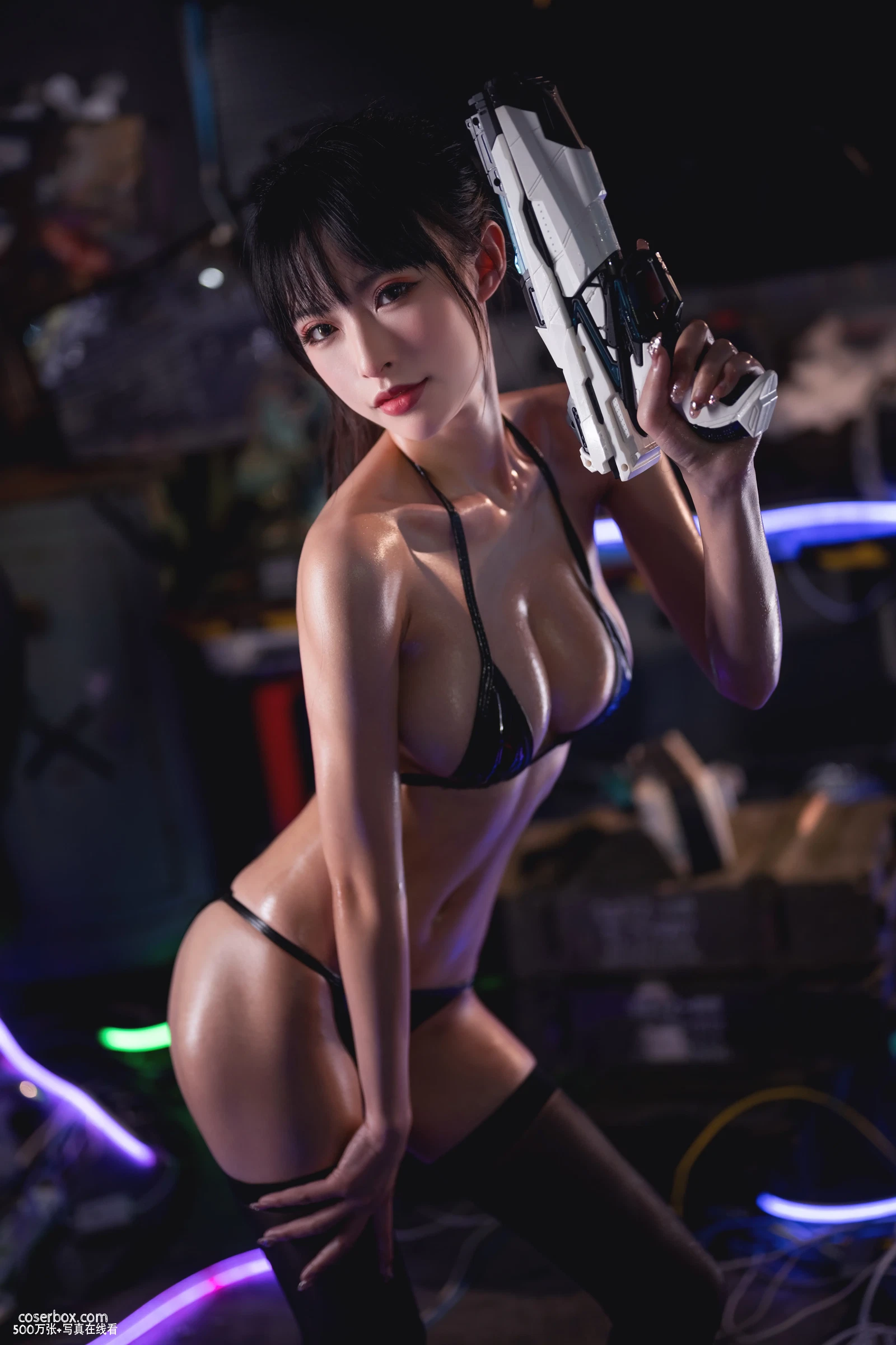 清水由乃 NO.017 抹油比基尼 - 在线看可下载原图