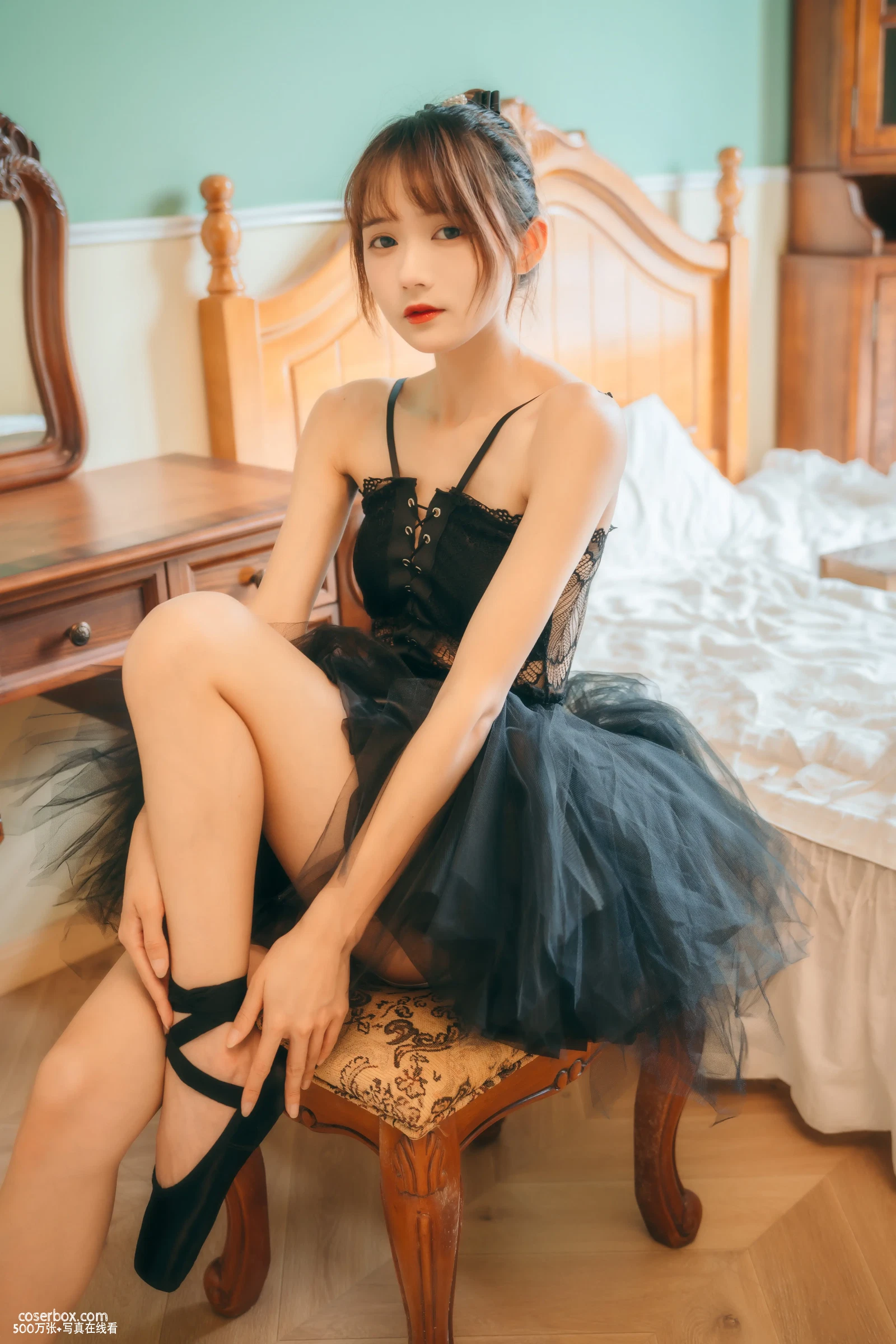 兔子Zzz不吃胡萝卜 NO.049 足尖上的温柔 - 在线看可下载原图