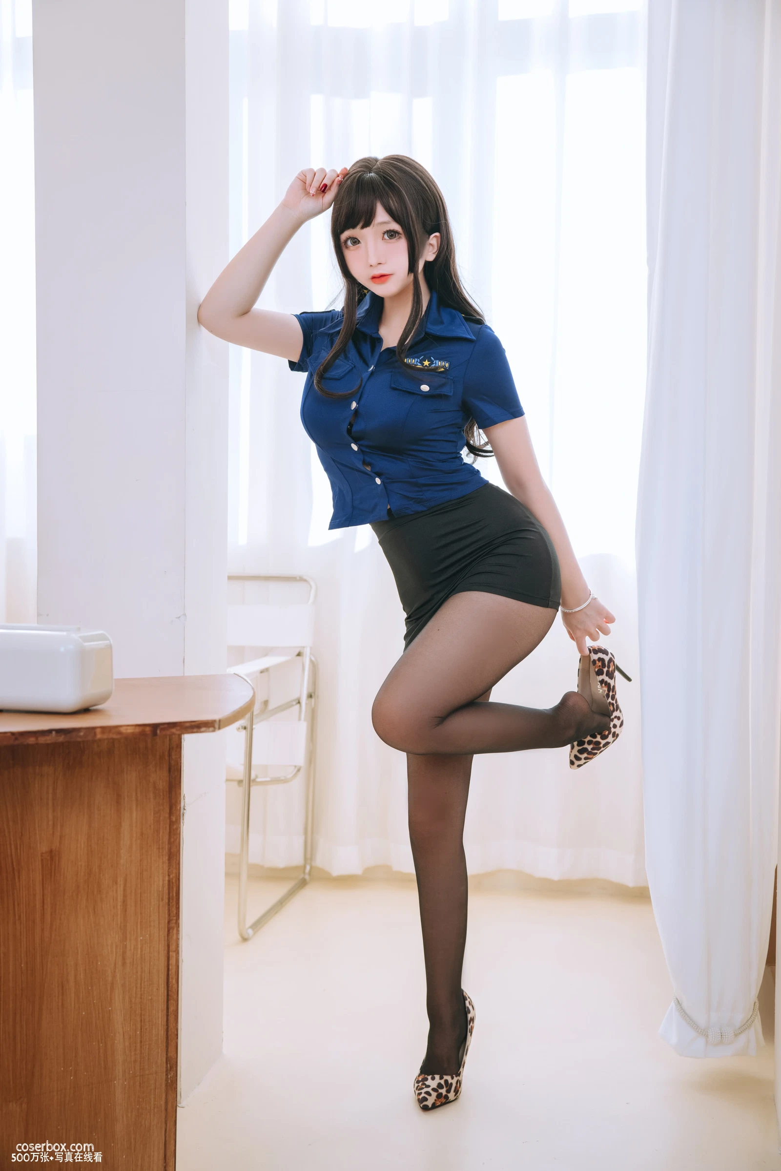 日奈娇 NO.040 豹纹女警 - 在线看可下载原图