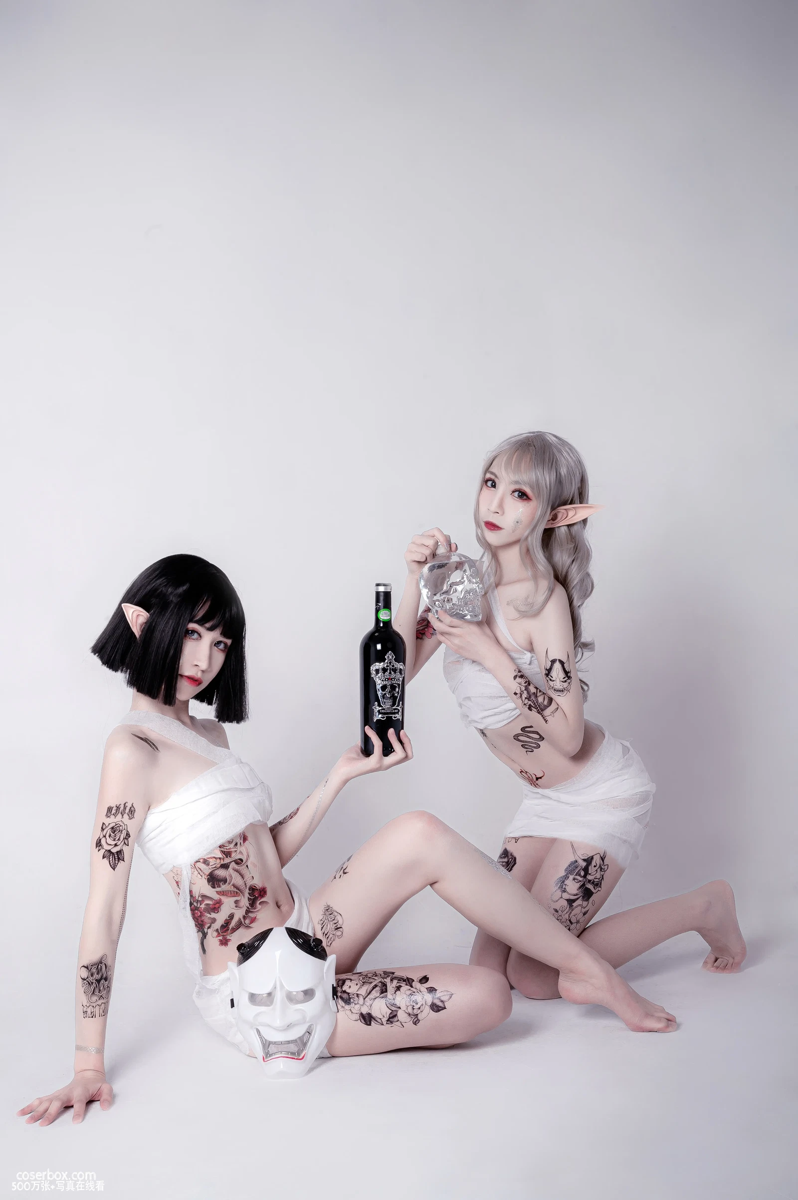 阮邑_Fairy NO.001 绑带和武士 - 在线看可下载原图