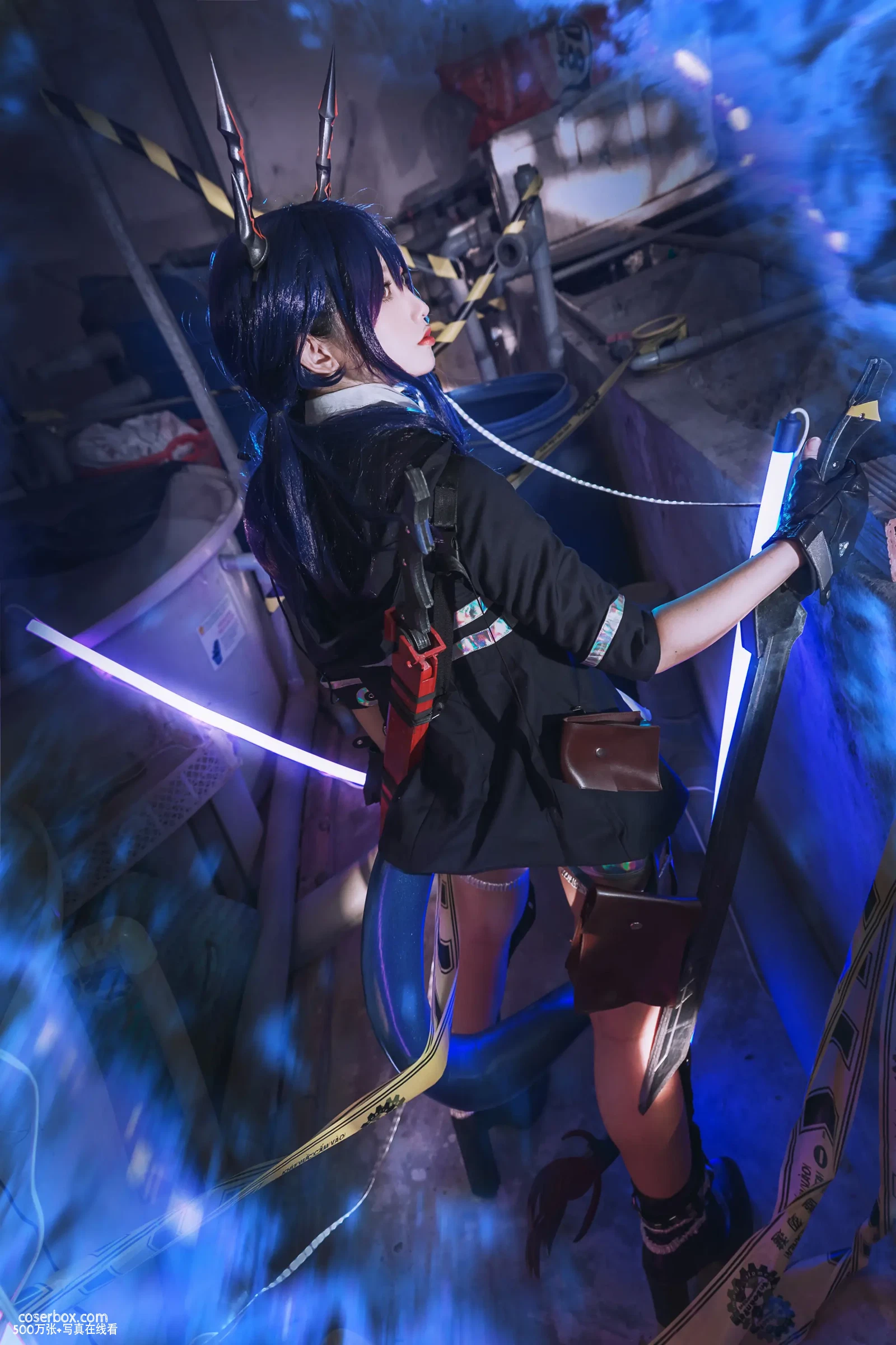 Messie Huang NO.013 Messie Huang Arkinghts Ch'en [12P 37.64MB] - 在线看可下载原图
