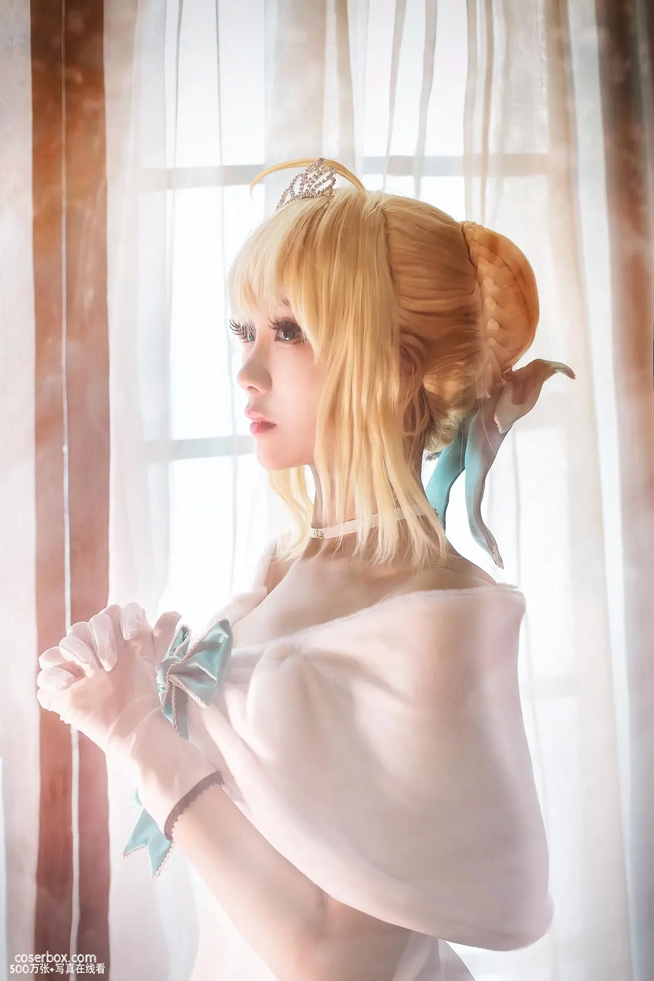 汐兔子 NO.015 H FATEGRAND ORDER COS SABER [30P 6.66MB] - 在线看可下载原图