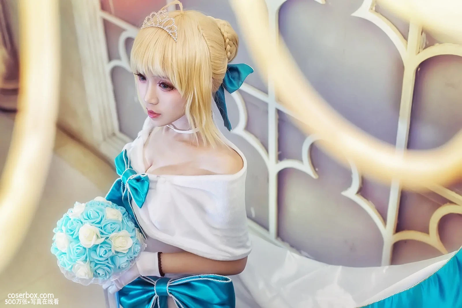 汐兔子 NO.015 H FATEGRAND ORDER COS SABER [30P 6.66MB] - 在线看可下载原图