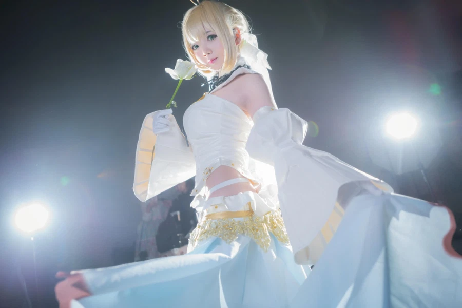 楚楚子w NO.083 COS-FATE GRAND ORDER COS花嫁尼禄 [8P 3.97MB] - 在线看可下载原图