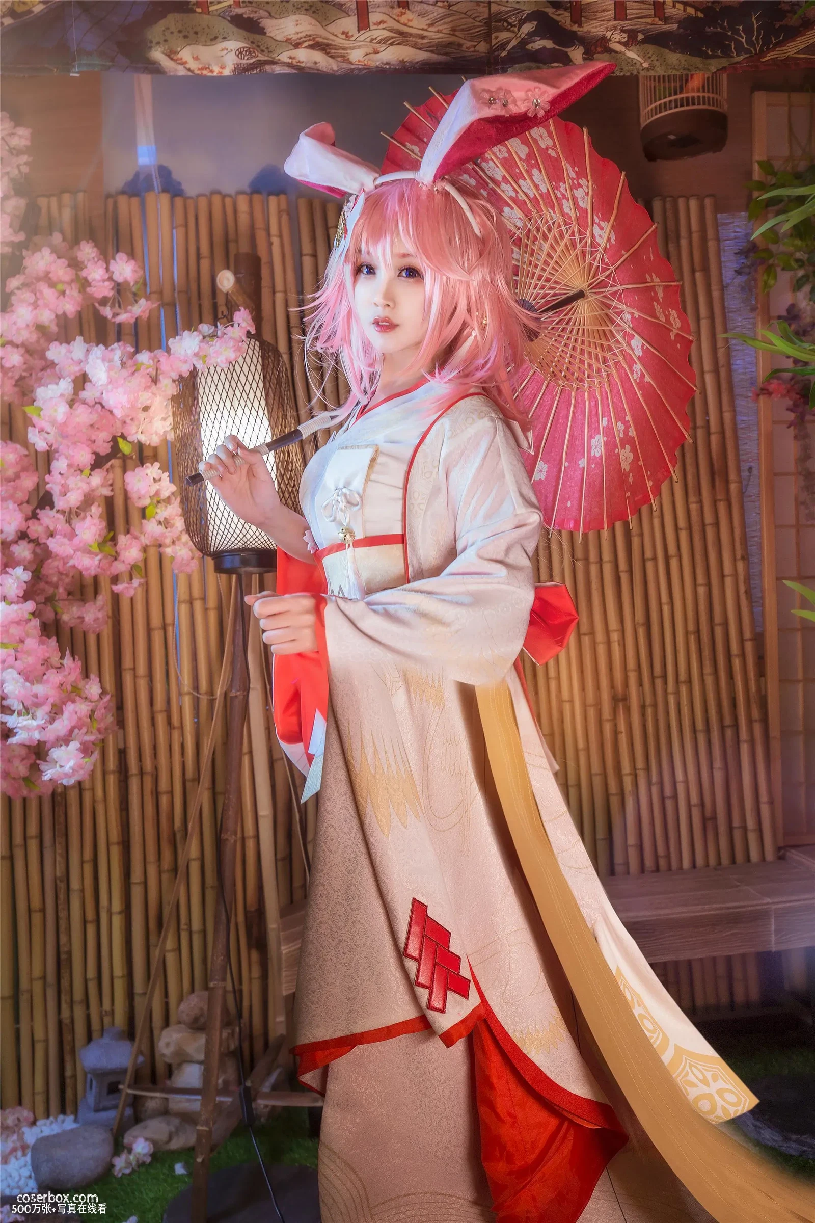 汐兔子 NO.026 崩坏学园COS御姐无垢莲华和服八重樱 [24P 4.49MB] - 在线看可下载原图