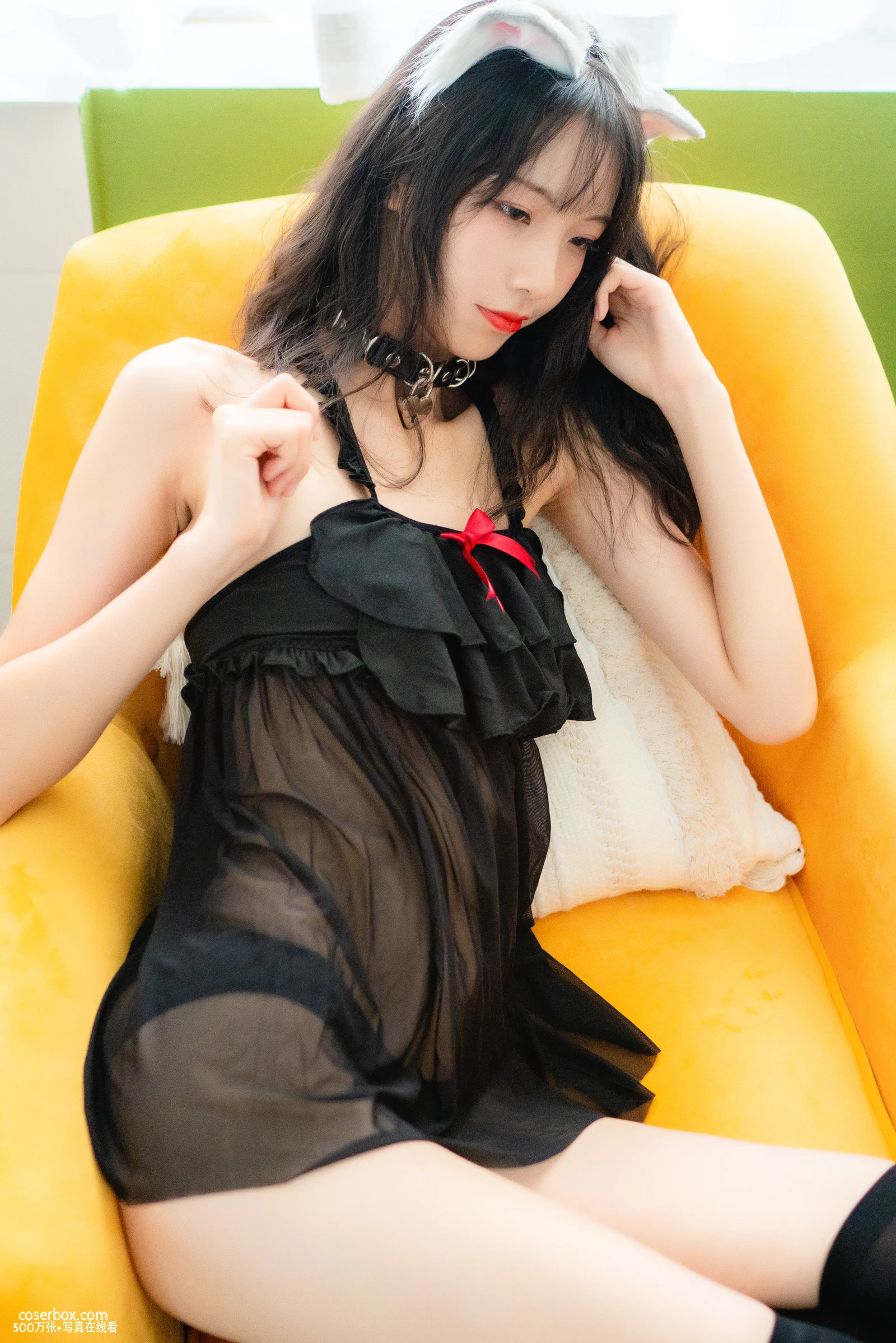 西瓜少女 NO.007猫尾私房 - 在线看可下载原图