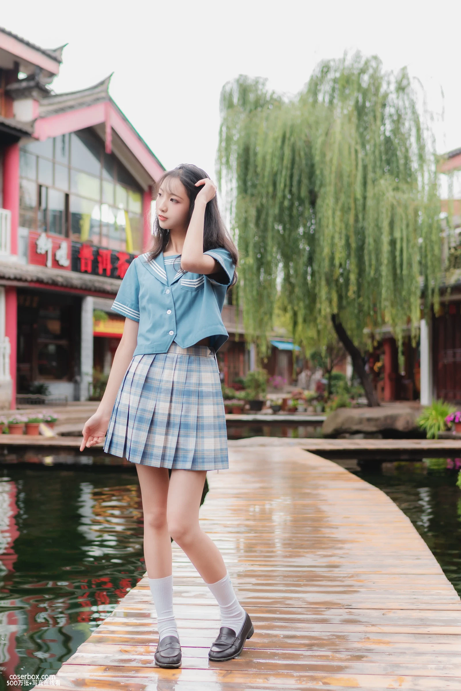 西瓜少女 NO.012丽江写真JK - 在线看可下载原图