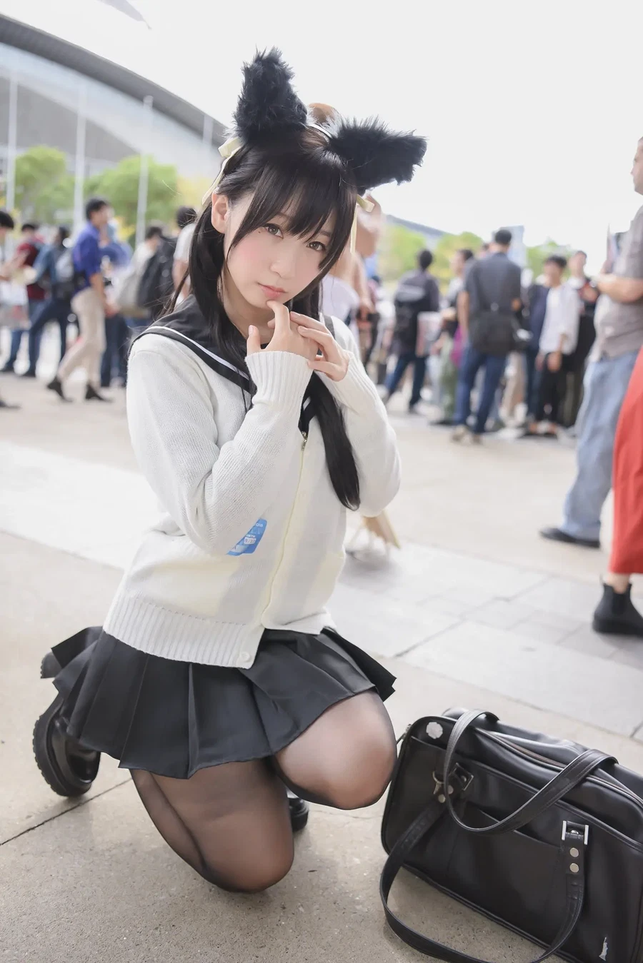伊织萌e(伊織もえ) NO.27 [COS] アズールレーン 愛宕 伊織もえさん - 在线看可下载原图
