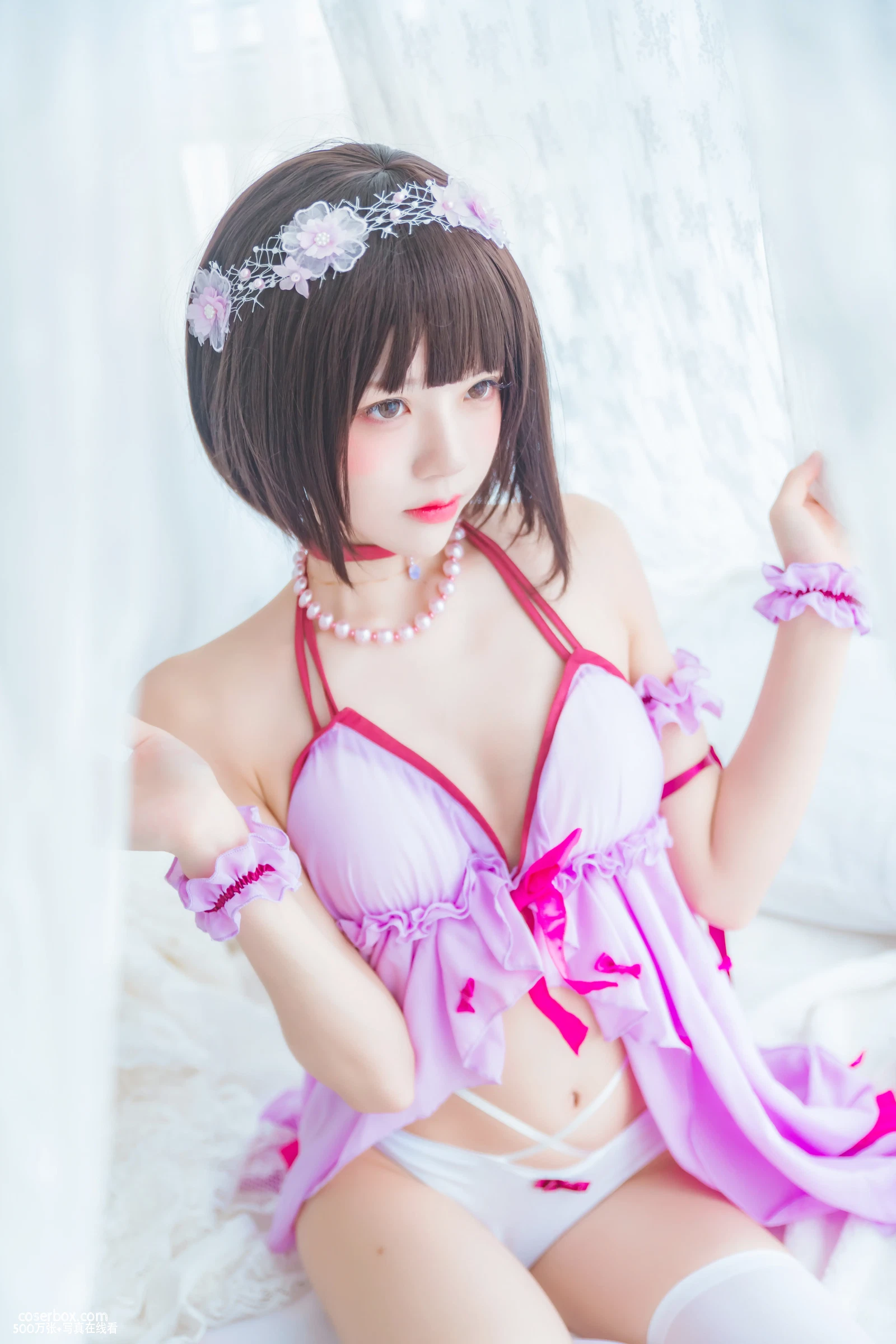桜桃喵 NO.039 加藤惠 小睡裙 [33P 441 - 在线看可下载原图