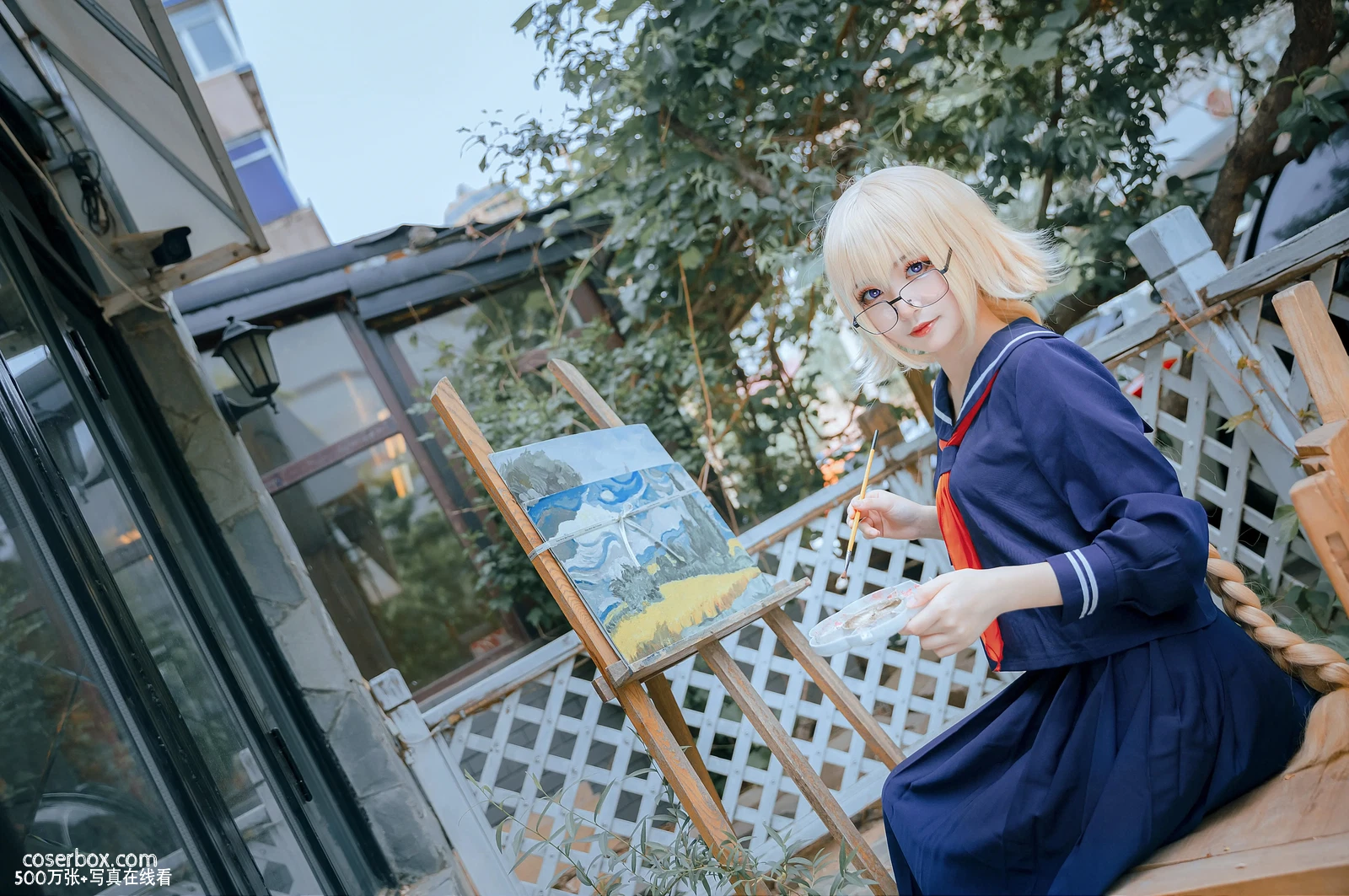 这个泡泡就是逊啦 NO.001 JK_正片_COS_贞德 [13P 25 - 在线看可下载原图