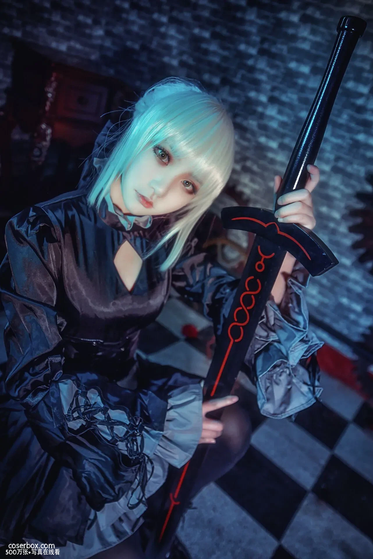 这个泡泡就是逊啦 NO.009 吾王_黑SABER_阿尔托莉雅 [11P 3 - 在线看可下载原图
