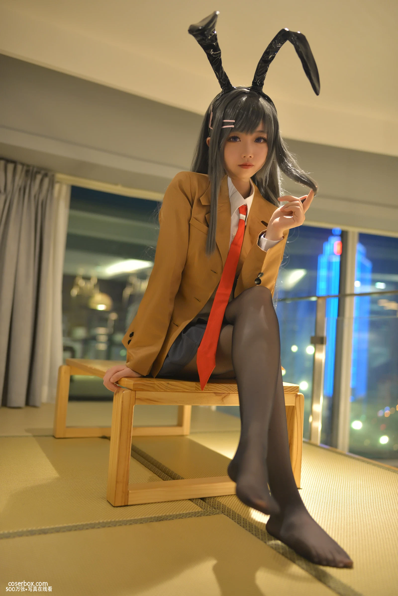 雪琪SAMA NO.054 麻衣制服兔女郎 - 在线看可下载原图