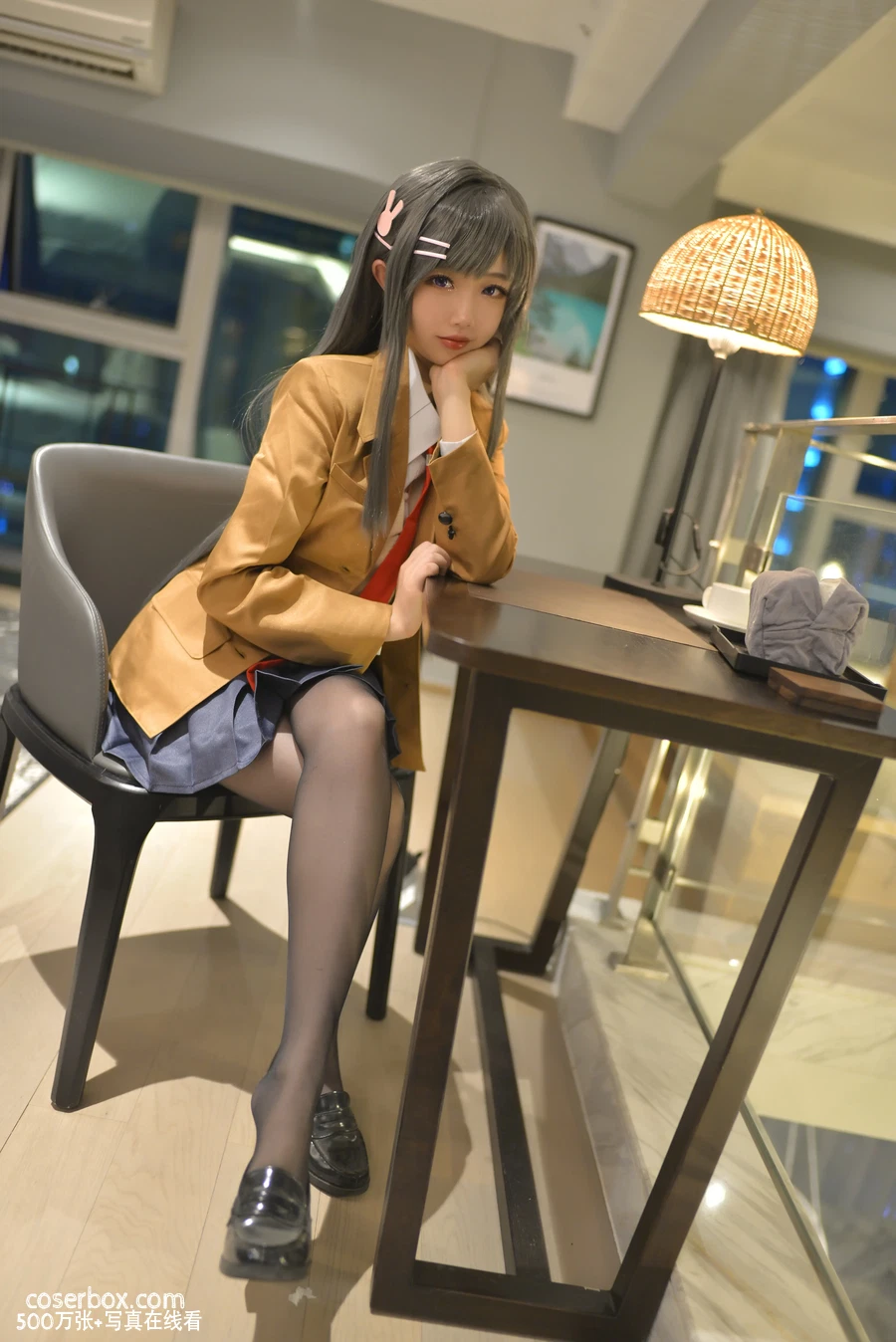 雪琪SAMA NO.054 麻衣制服兔女郎 - 在线看可下载原图