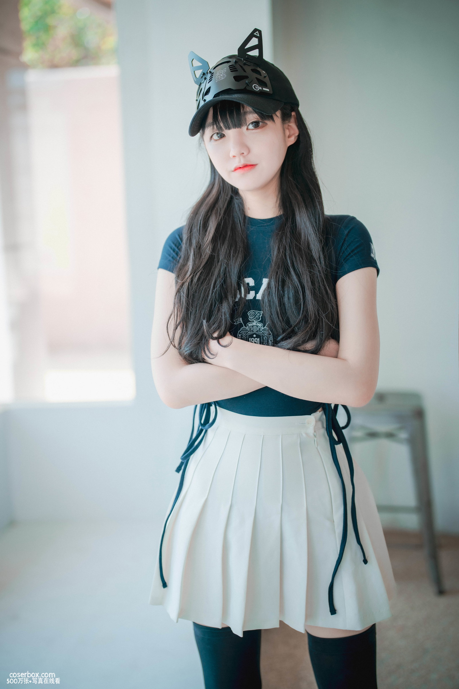 Jenny(정제니) NO.034 [DJAWA] Classic Athletic Girl in Navy Blue [71P 1.51GB] - 在线看可下载原图