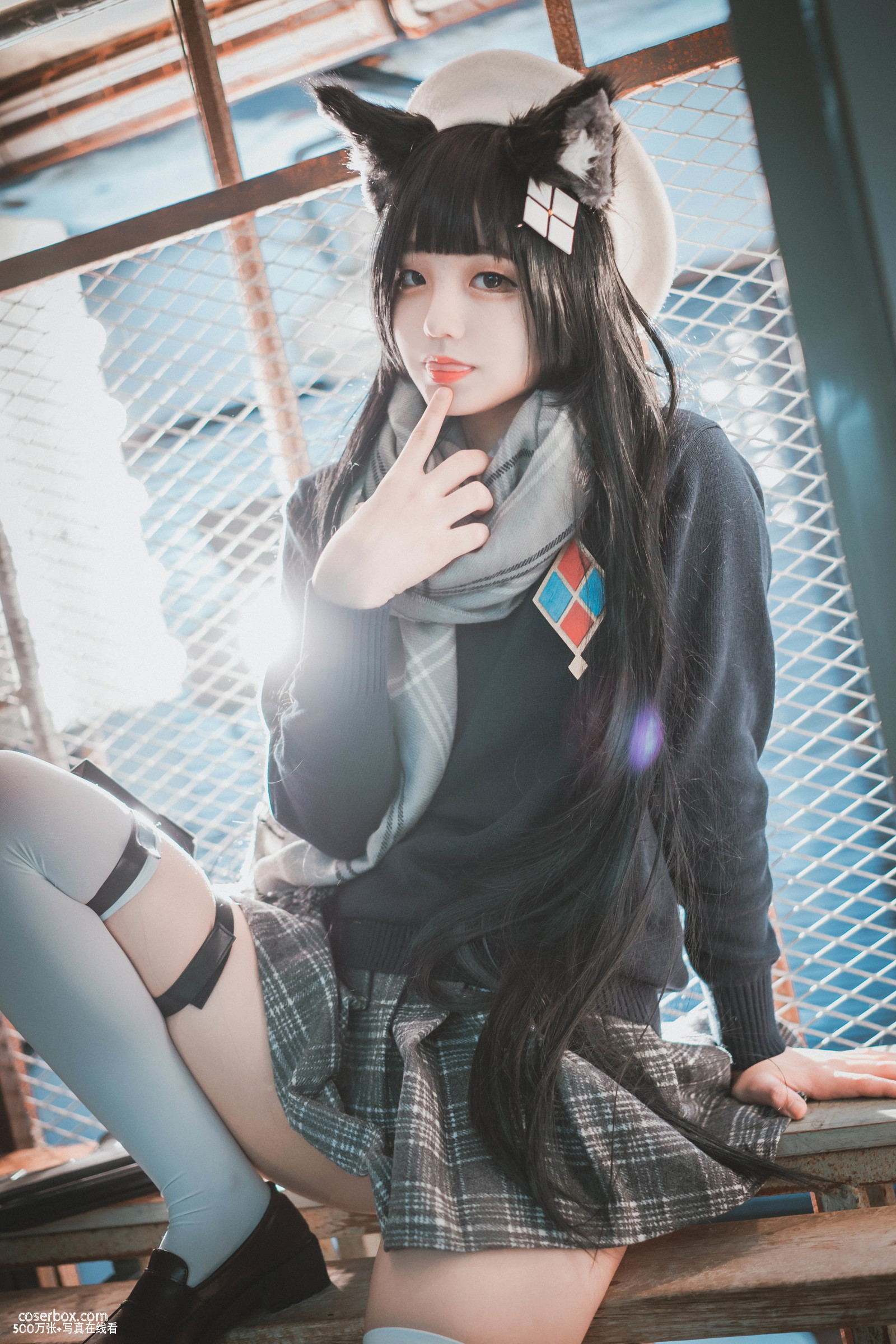 Jenny(정제니) NO.033 Type95 Pure White Graduation (Girls Frontline) [33P 427.62MB] - 在线看可下载原图