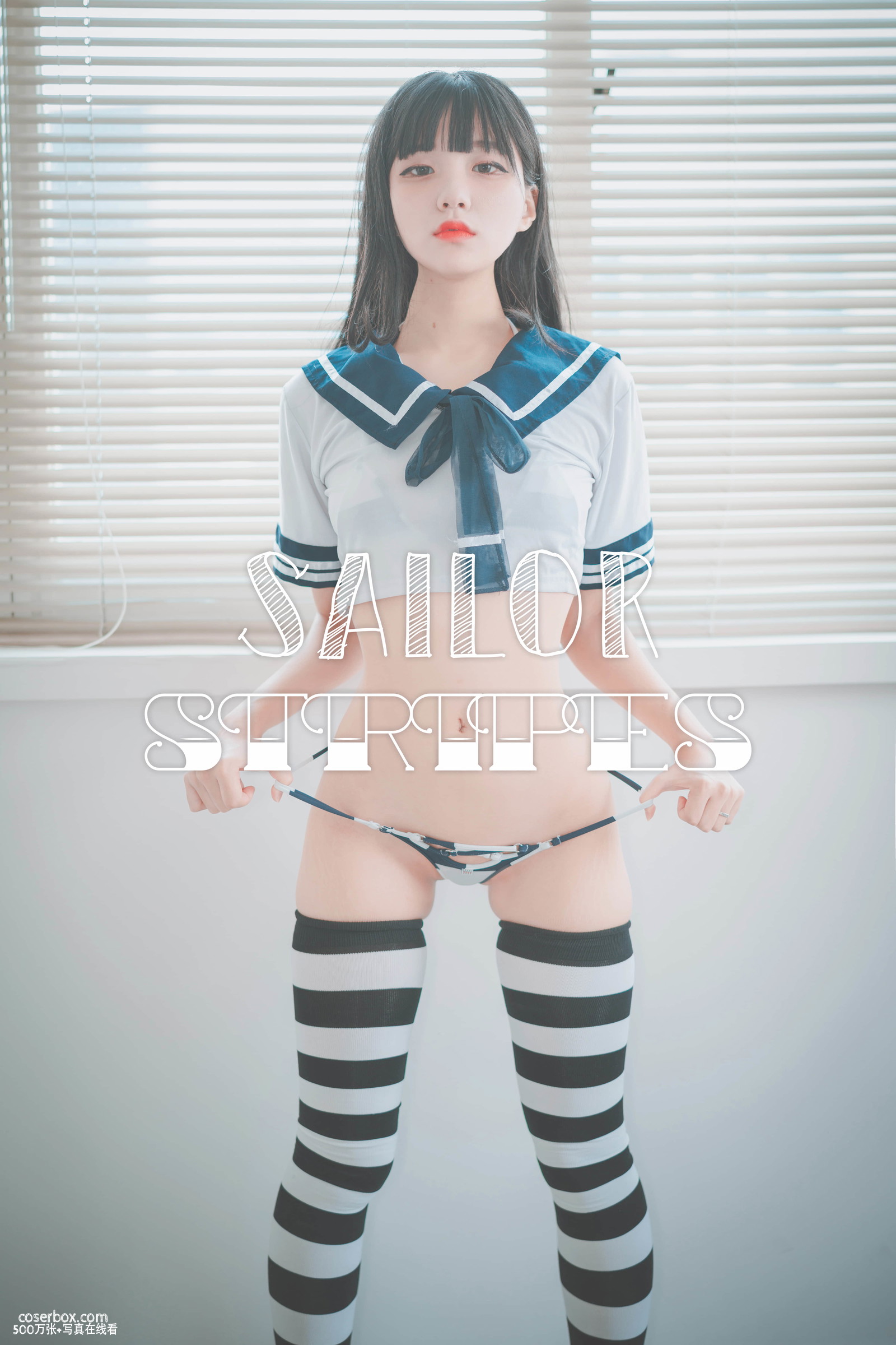 Jenny(정제니) NO.026 Sailor Stripes [25P 126.13MB] - 在线看可下载原图