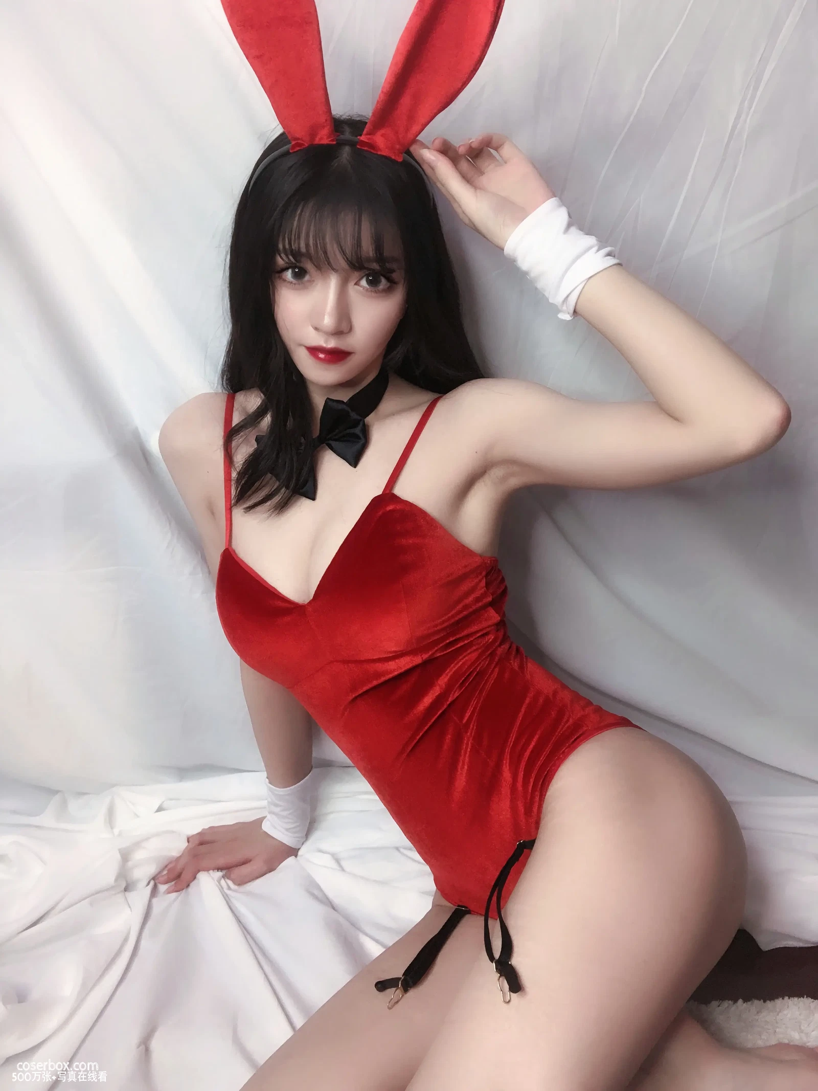 KETTOE NO.010 红丝绒兔女郎 [64P 261.12MB] - 在线看可下载原图