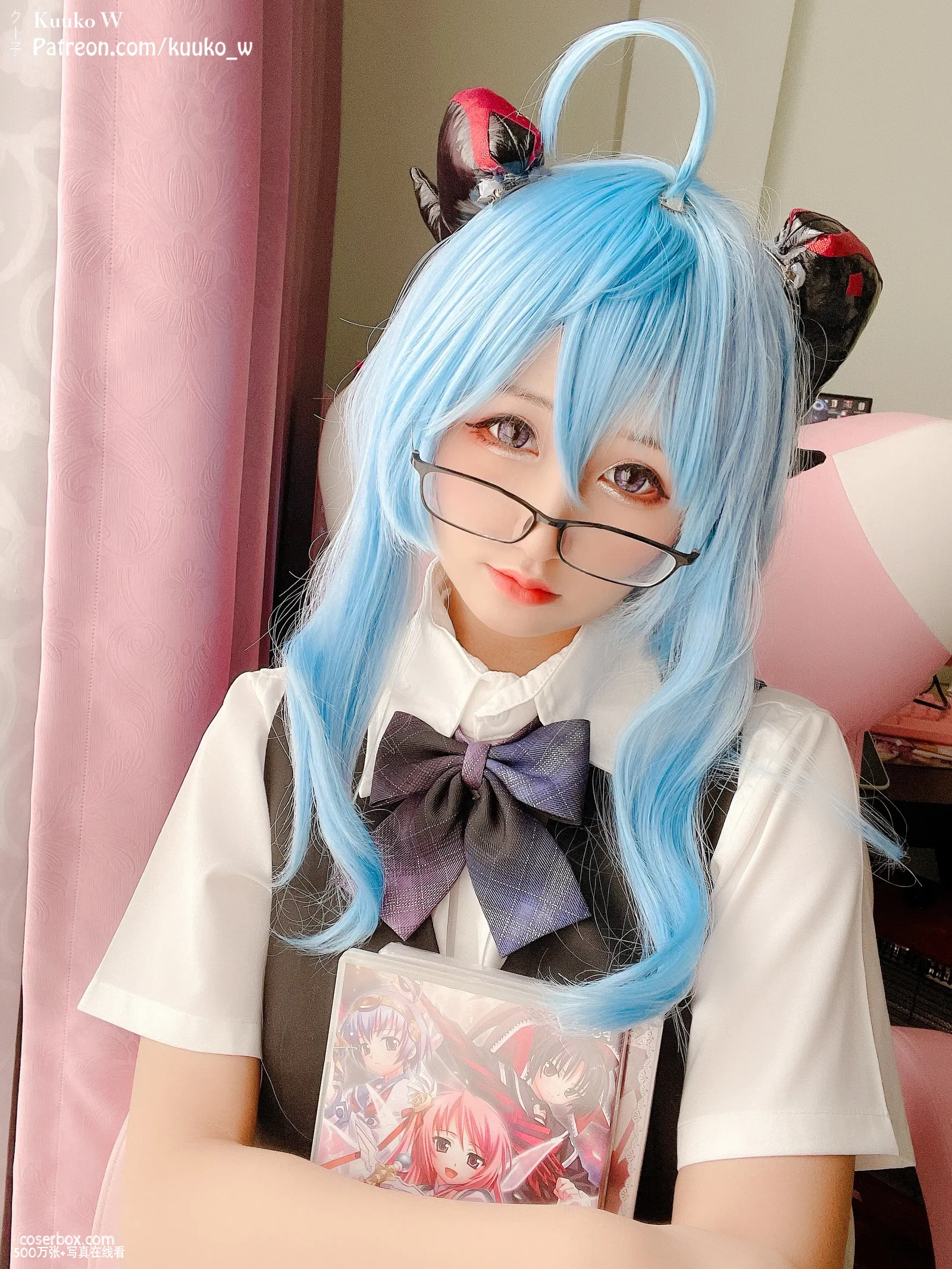 Kuukow NO.032 Ganyu Pure Seifuku [36P 1V 195.45MB] - 在线看可下载原图
