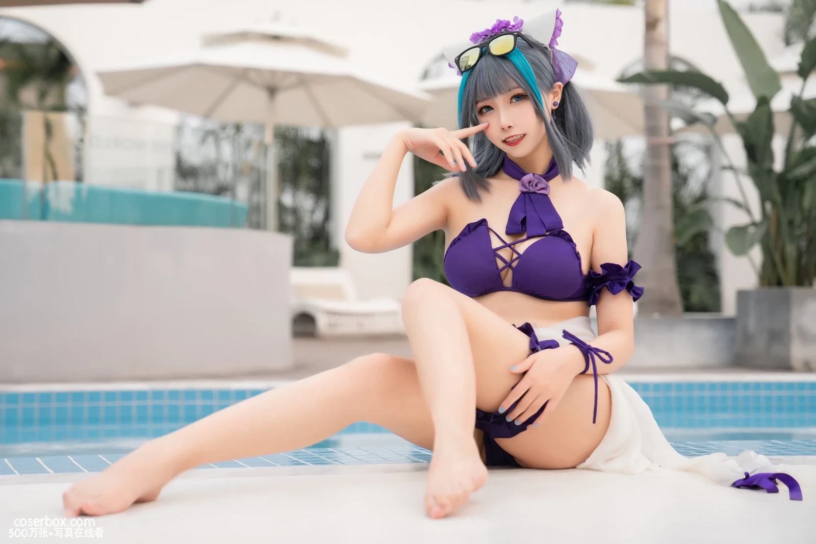Momoko葵葵 NO.003 柴郡水着 [40P 1V 313.55MB] - 在线看可下载原图