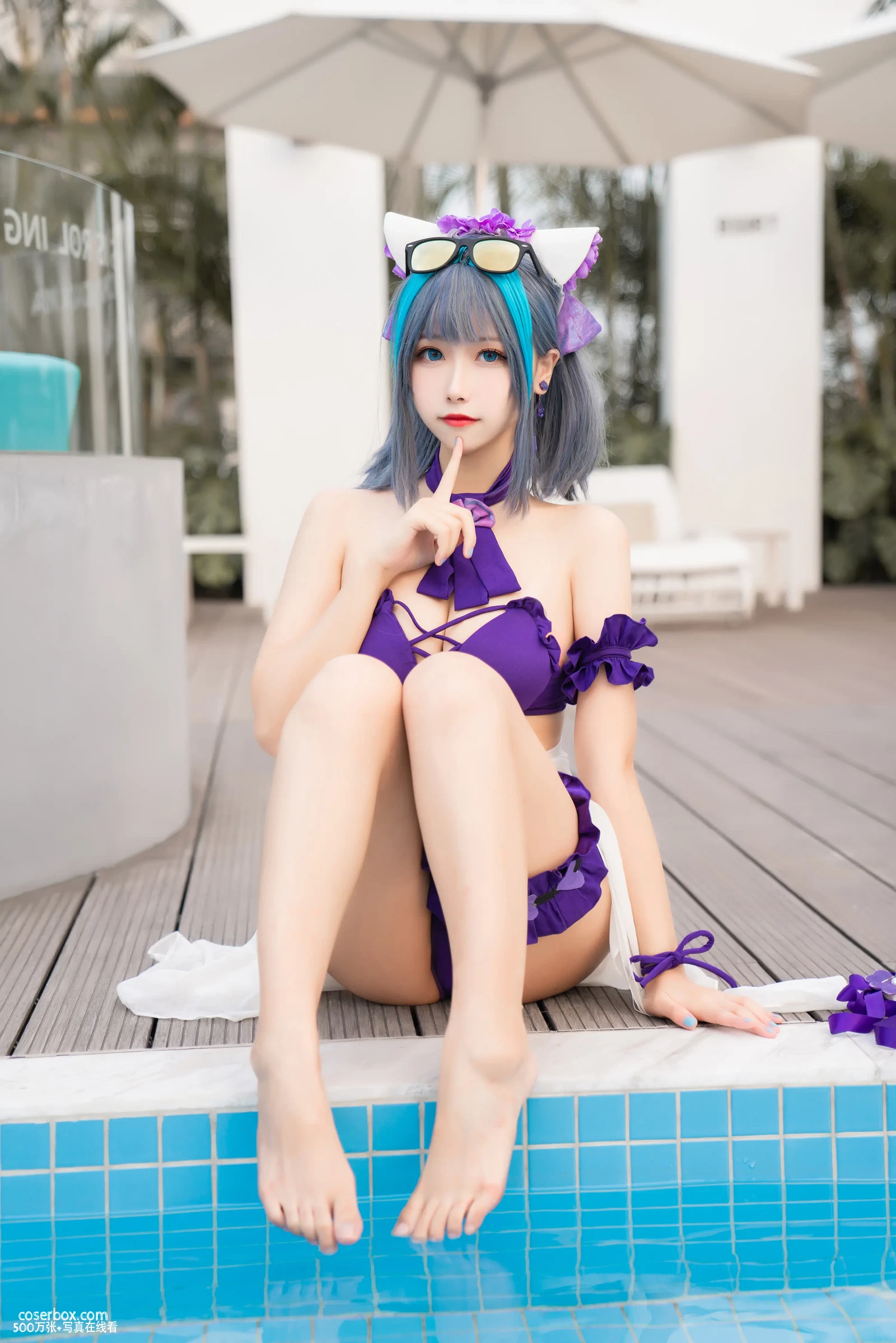 Momoko葵葵 NO.003 柴郡水着 [40P 1V 313.55MB] - 在线看可下载原图