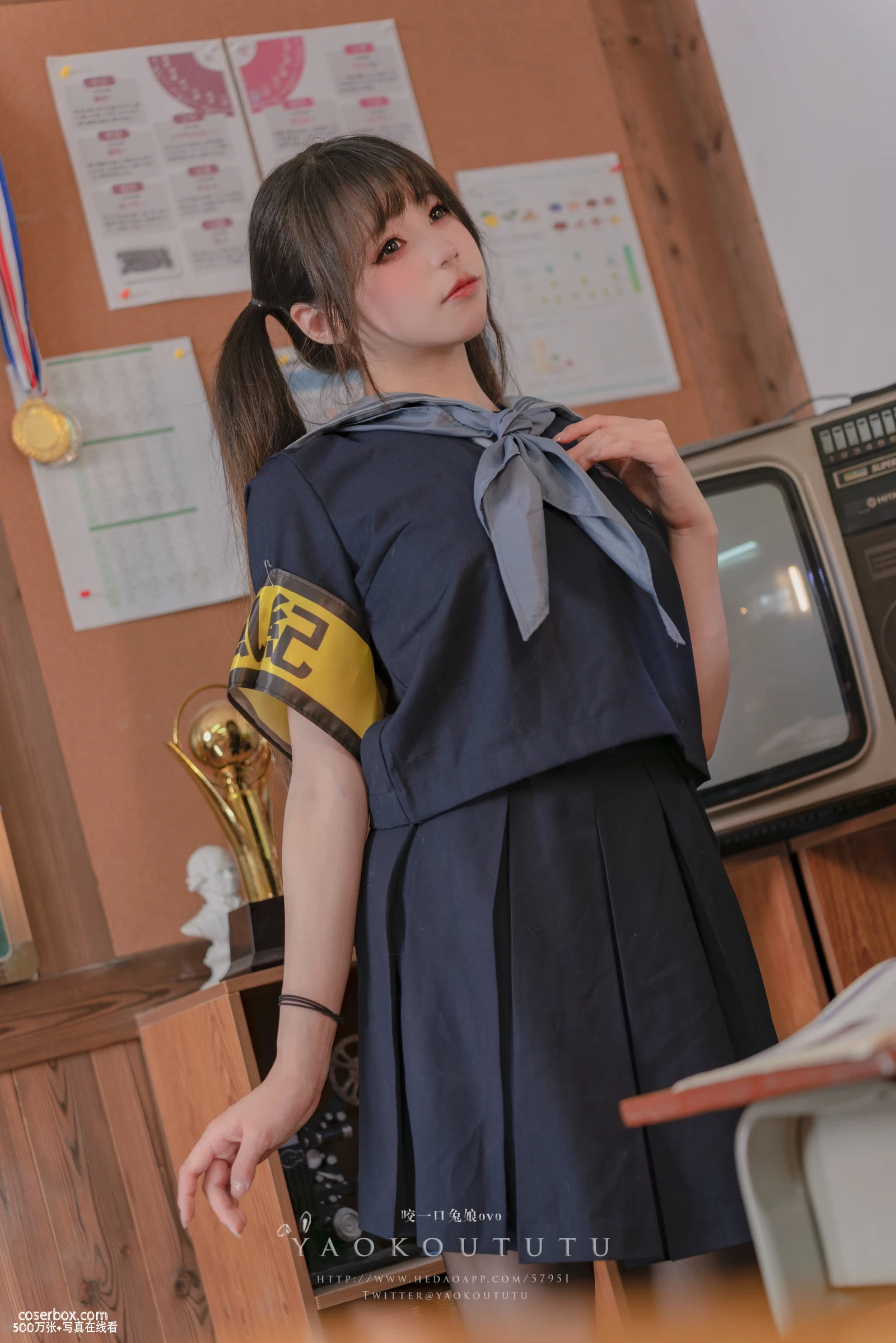 黏黏团子兔 NO.045 六月订阅『学生会长竞选中』脸红的思春期 - 在线看可下载原图