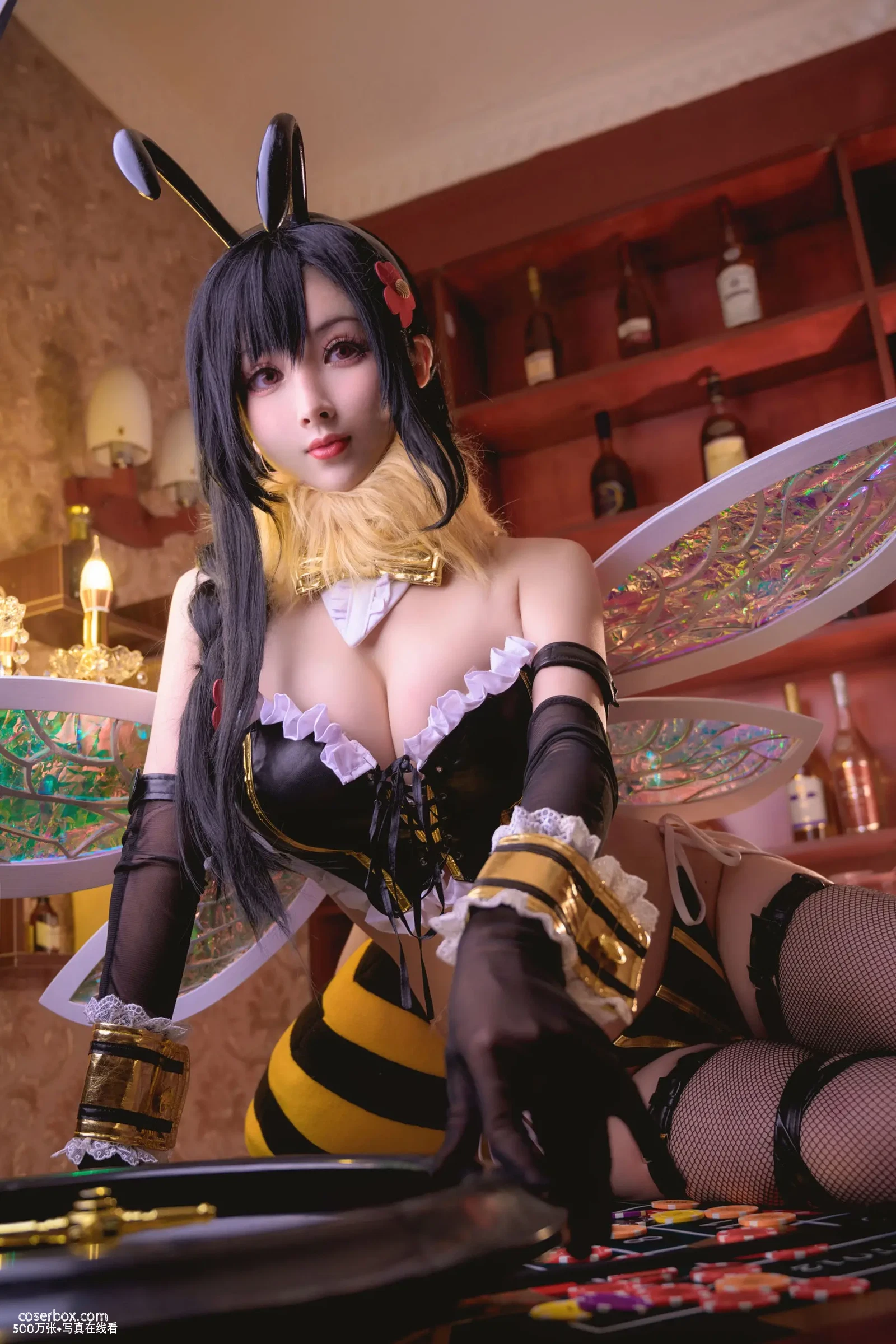Rioko凉凉子(肉扣热热子) NO.093 Queen Bee Tifa - 在线看可下载原图