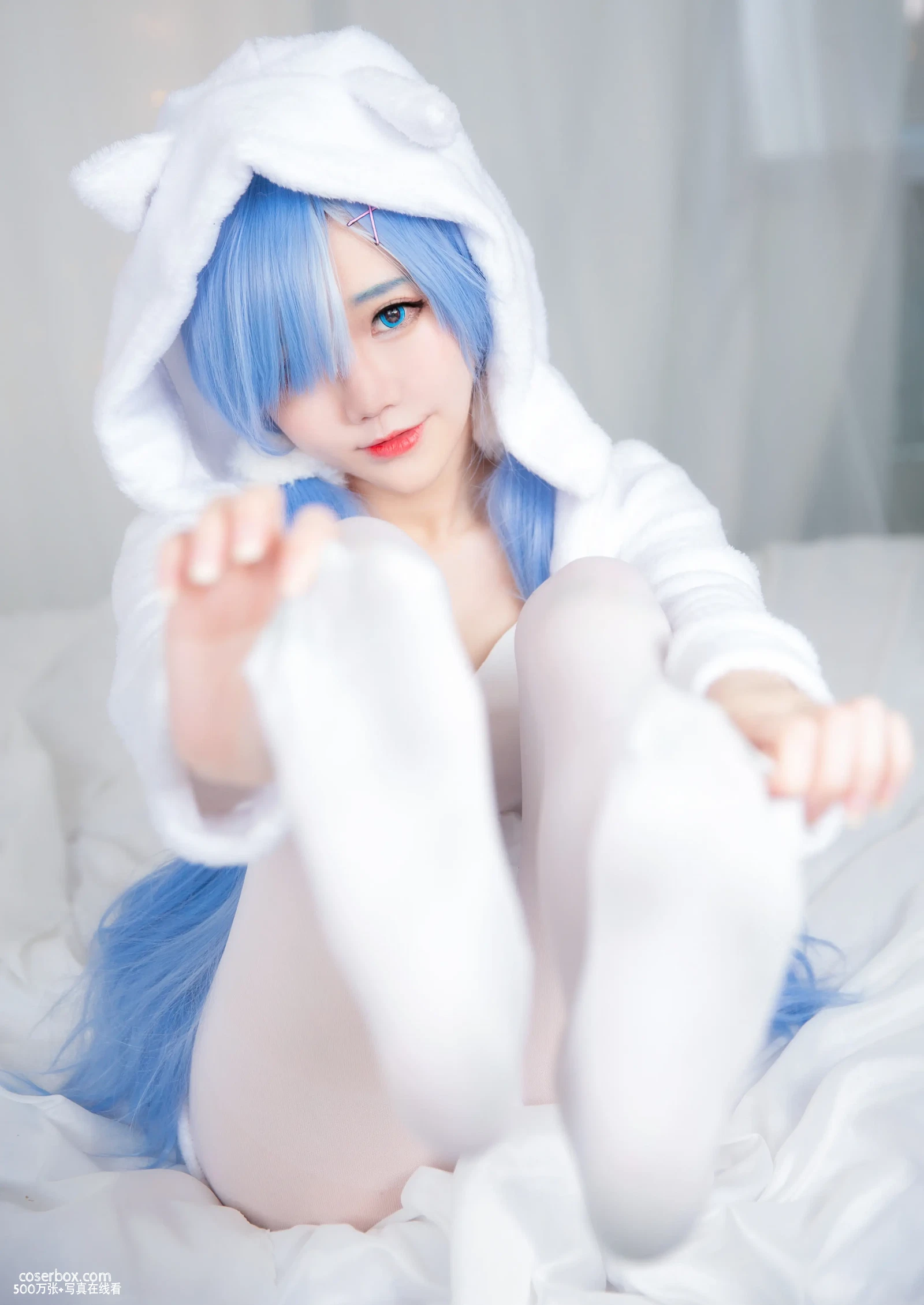 Sally Dorasnow NO.023 Rem White Kitty [49P 281.5MB] - 在线看可下载原图