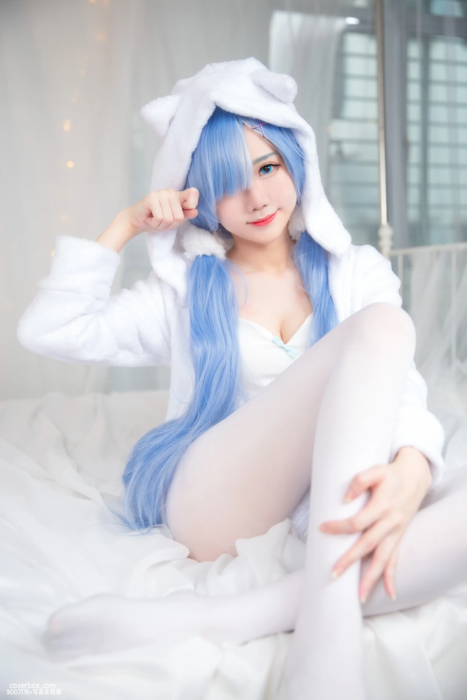 Sally Dorasnow NO.023 Rem White Kitty [49P 281.5MB] - 在线看可下载原图