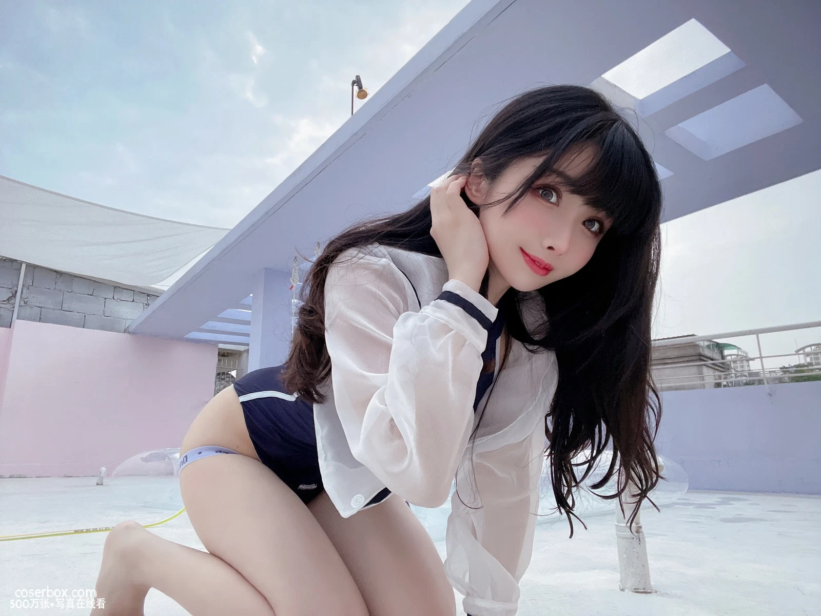 Rioko凉凉子(肉扣热热子) NO.072 天台竞泳 [50P 1V 247.2MB] - 在线看可下载原图