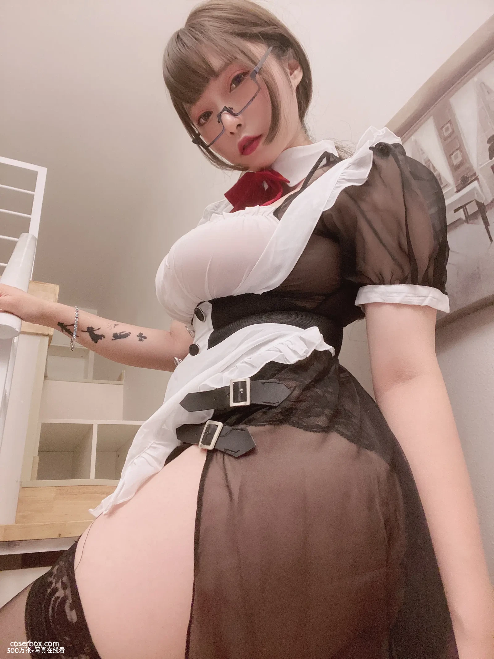 次屁啦 NO.001 透明女仆桃 [20P 49.7MB] - 在线看可下载原图