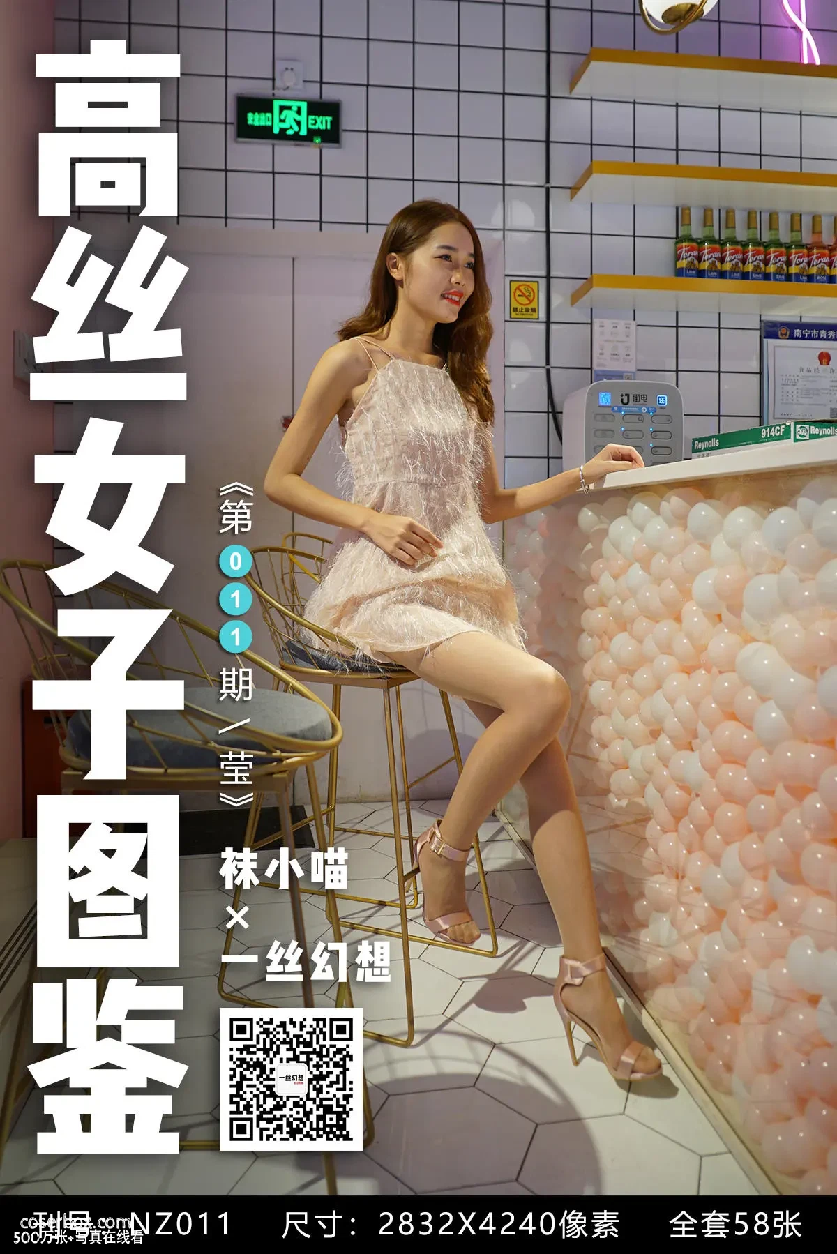 高丝女子图鉴 袜小喵×一丝幻想 NO.011 莹 [59P 48.7MB] - 在线看可下载原图