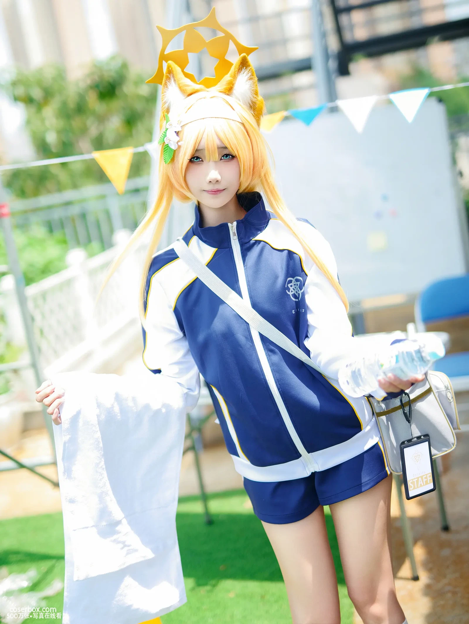 曉美媽 NO.039 《Blue Archive - 伊落マリー（体操服）》cosplay vol - 在线看可下载原图
