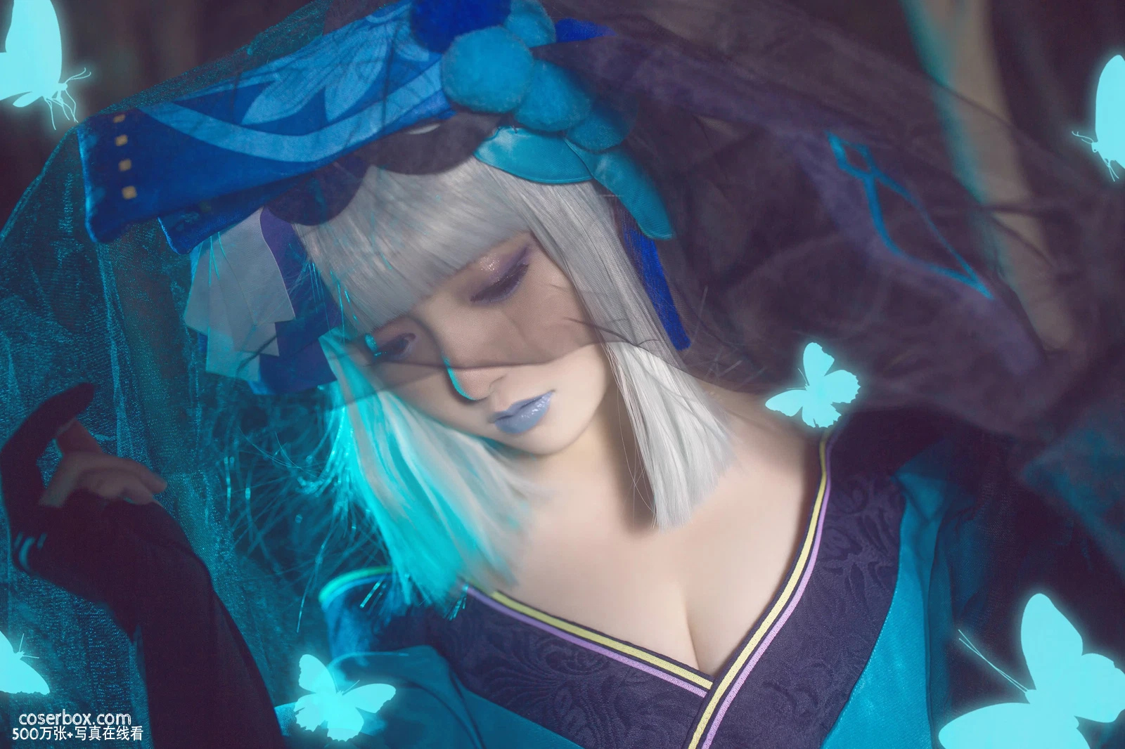 斯文文文文 NO.017 阴阳师手游古风游戏青行灯 [9P 12.82MB] - 在线看可下载原图