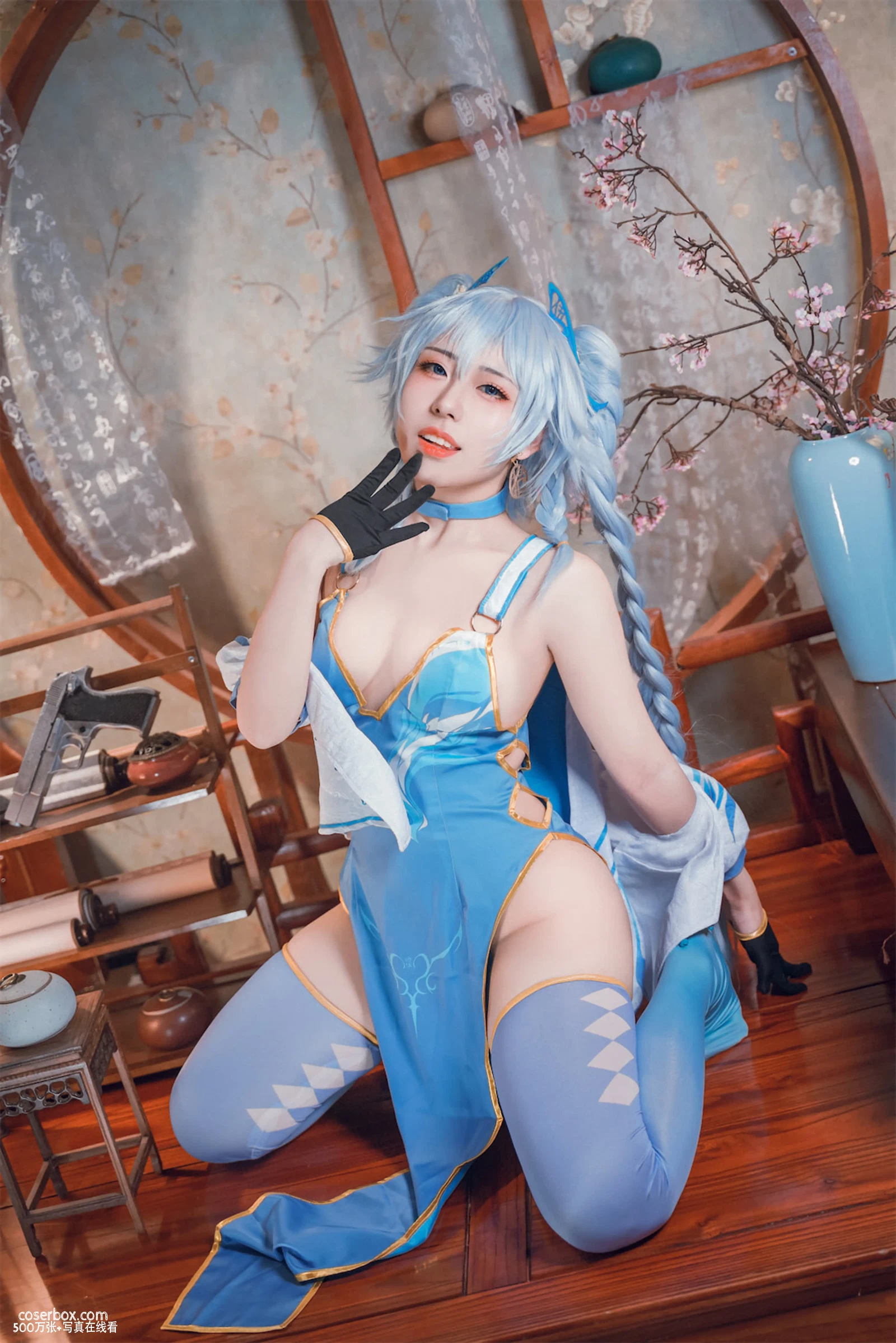 虎森森 NO.016 少女前线 – 翠雀媚 - 在线看可下载原图