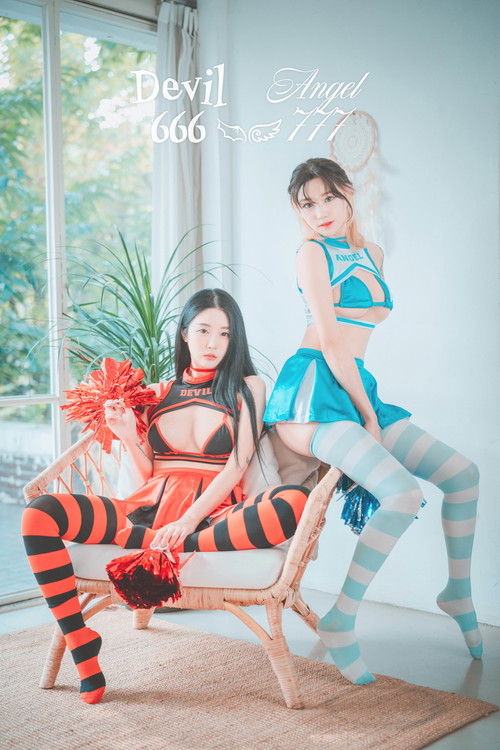 Bomi (보미) NO.004 [DJAWA] Tae Ri (태리) “Devil 666 & Angel 777” [81P 1.4GB] - 在线看可下载原图