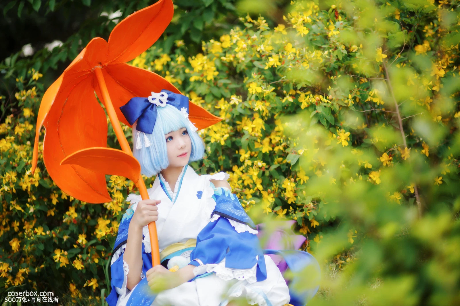 羽天Shine NO.03 阴阳师手游COS阴阳师百魅夜行萤草 [11P 124.95MB] - 在线看可下载原图
