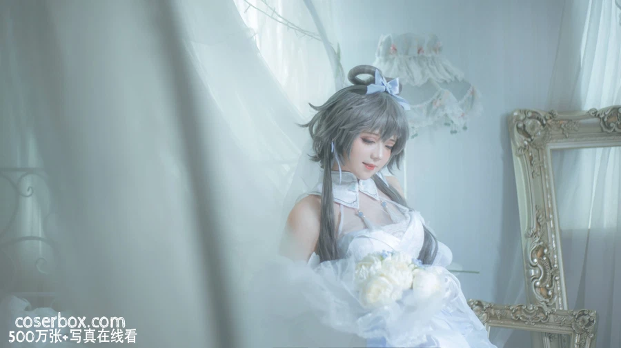 渊秧 NO.009 Vocaloid洛天依婚纱cos [10P 122.09MB] - 在线看可下载原图